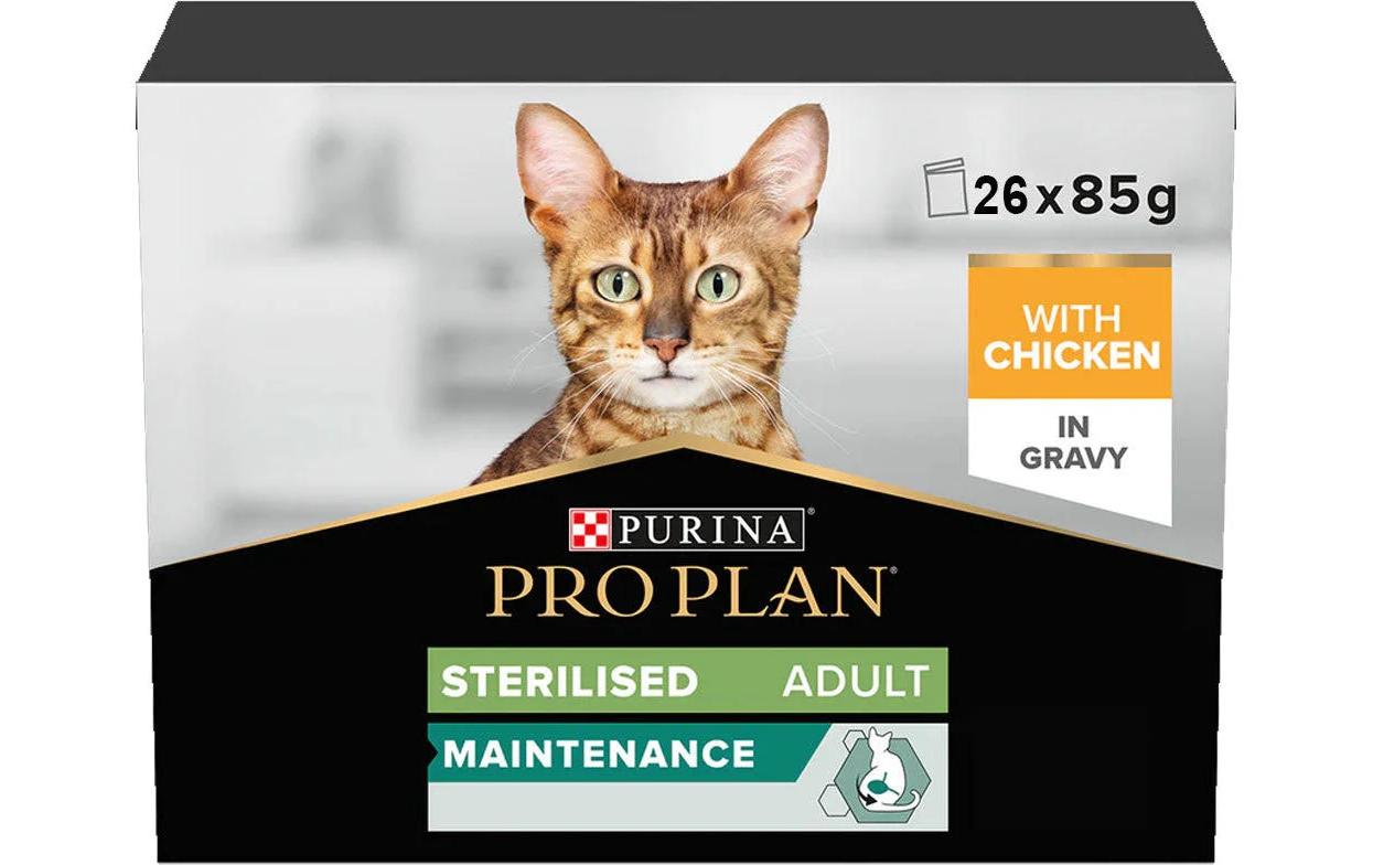 Purina Pro Plan Katzenfutter Nass mit Huhn