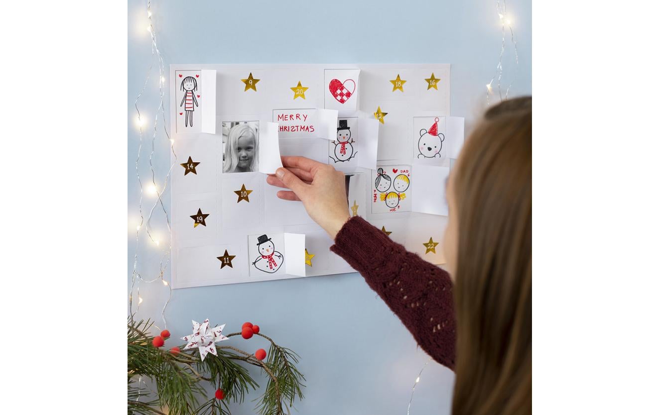 Creativ Company Adventskalender Uni 5 Stück