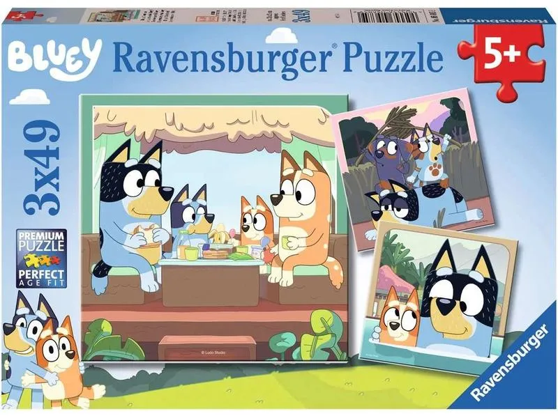 Ravensburger Puzzle Blueys Abenteuer