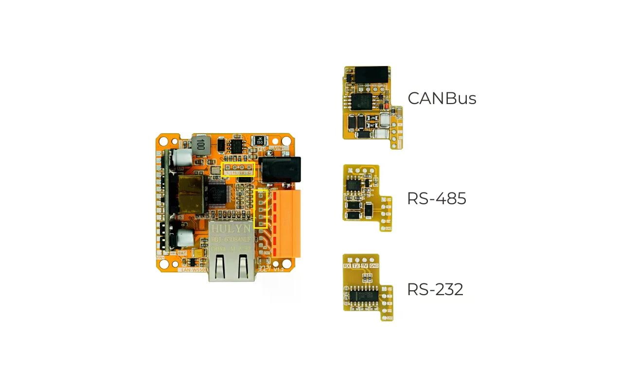 M5Stack Lan Modul W5500 mit PoE V12
