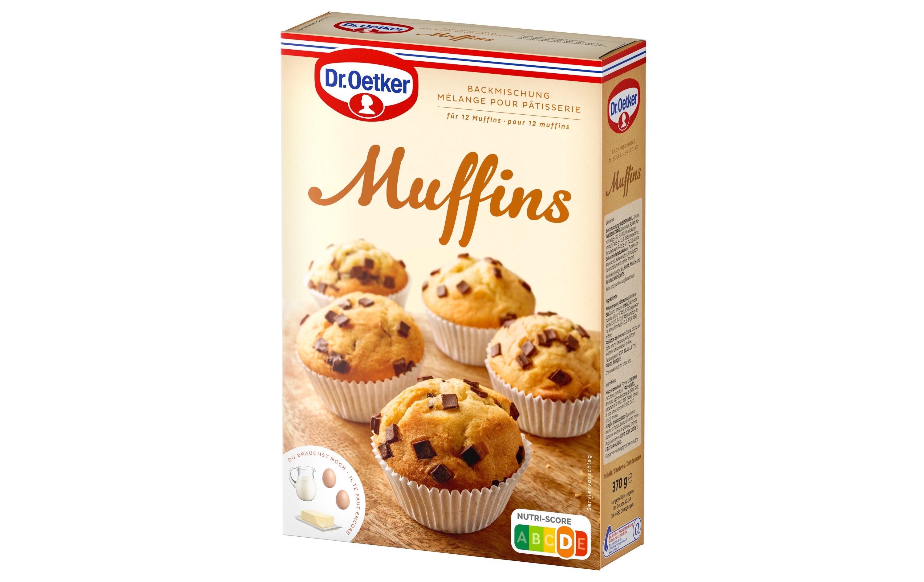 Dr.Oetker Backmischung Muffins 380 g Dr.Oetker Backmischung Muffins 380 g