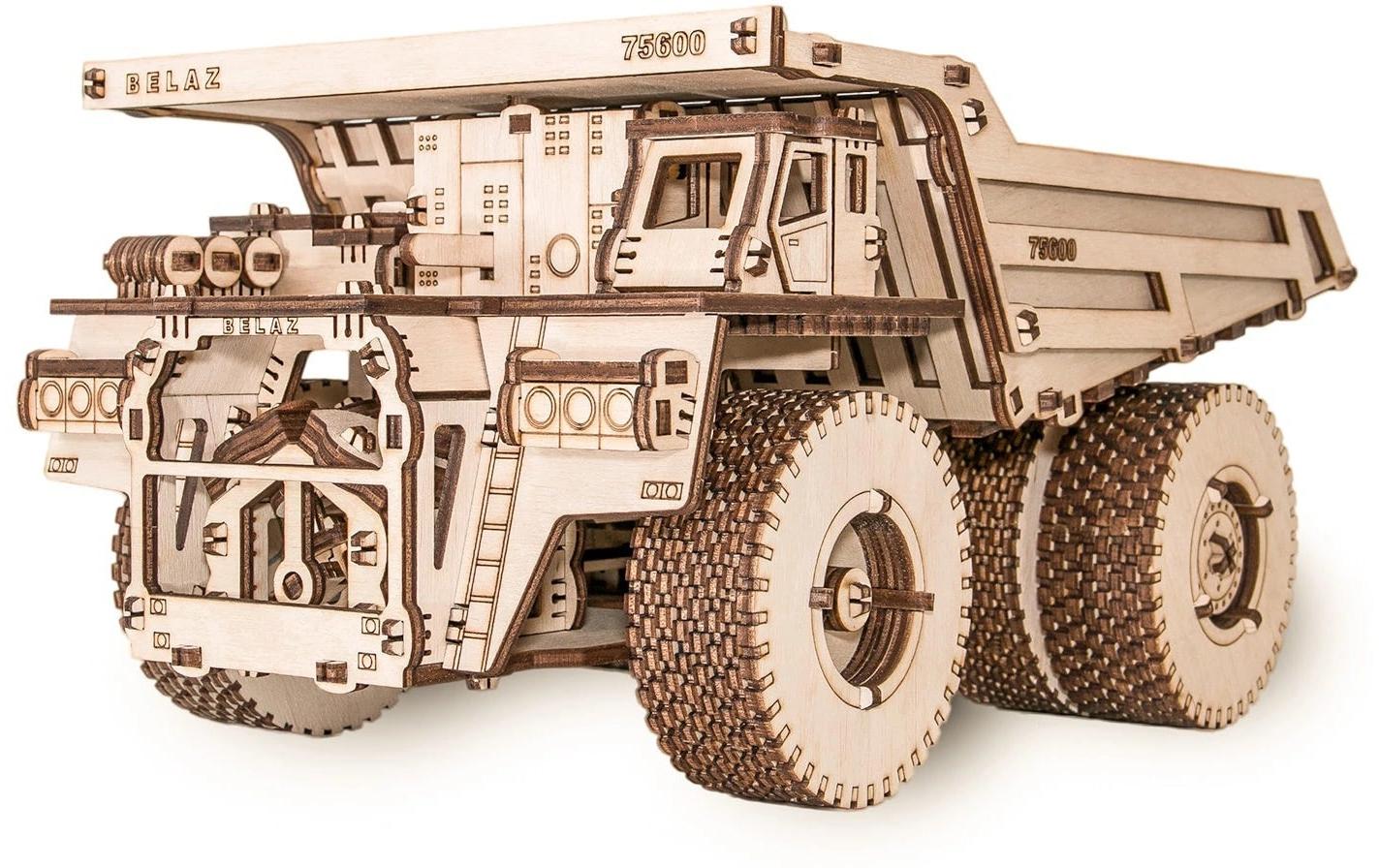 Eco-Wood-Art Bausatz Muldenkipper BELAZ 75600 Eco-Wood-Art Bausatz Muldenkipper BELAZ 75600