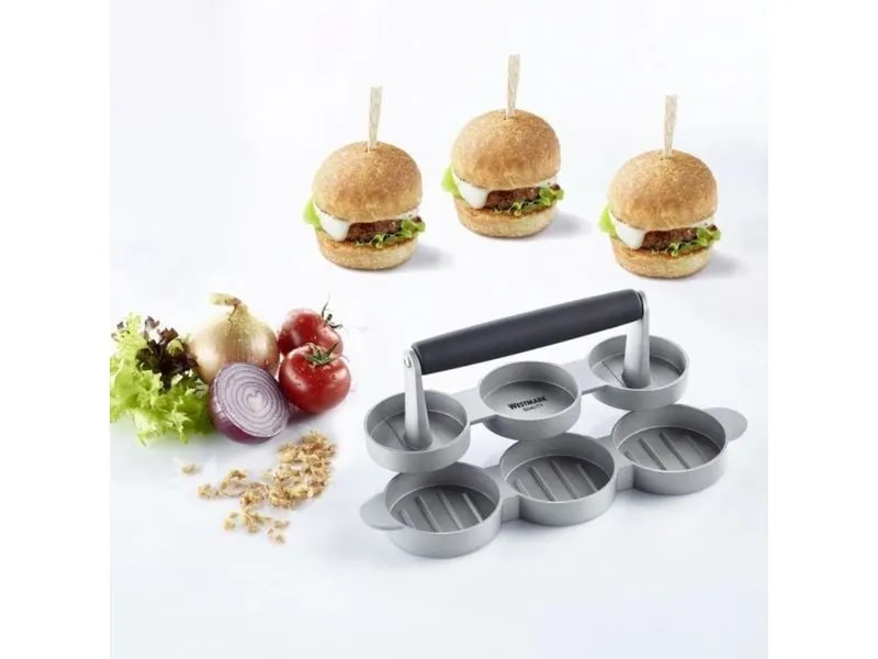 Westmark Burgerpresse Mini-Trio 8 cm Westmark Burgerpresse Mini-Trio 8 cm