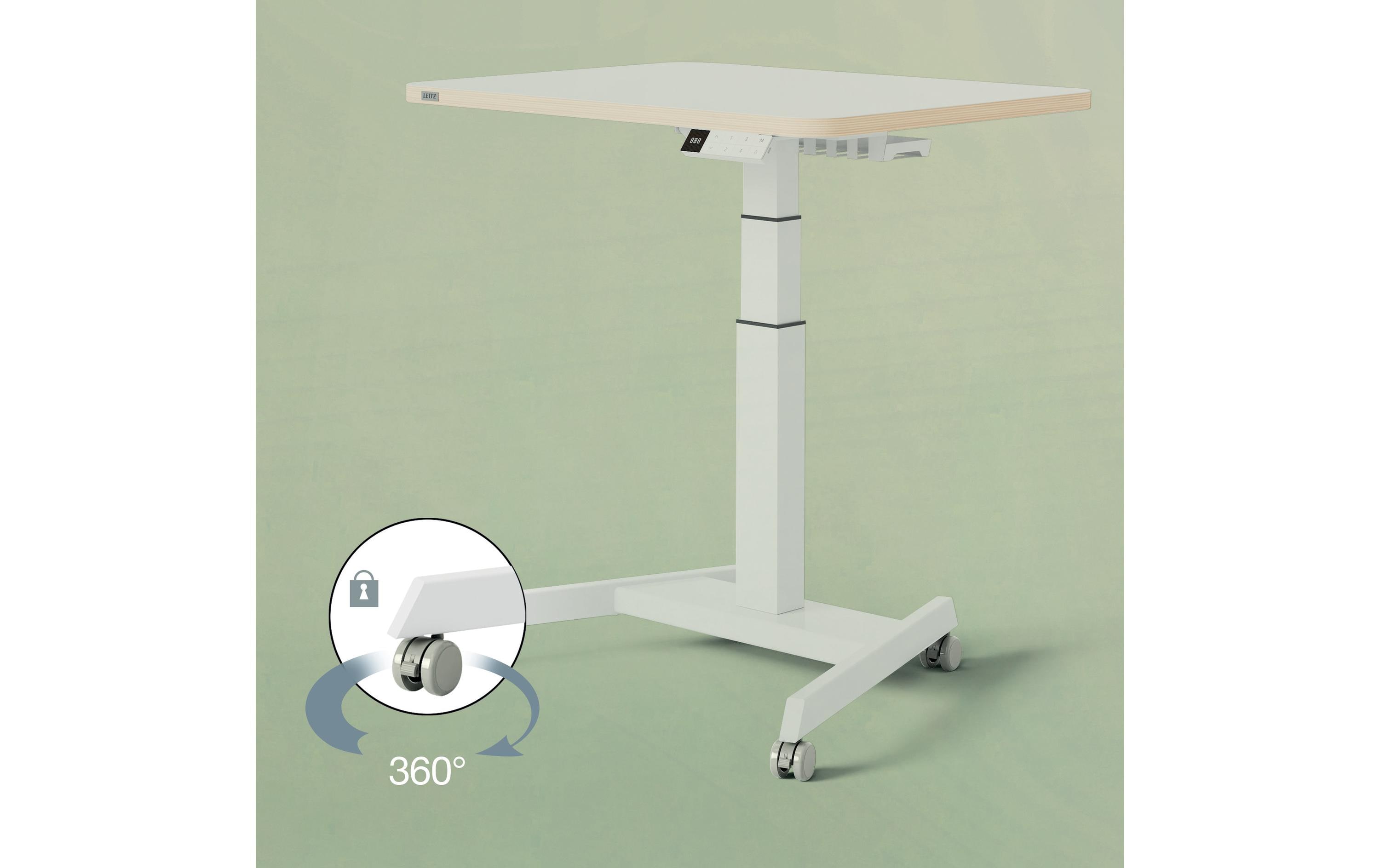 Leitz Rollen für elektrischen Sitz-/Stehtisch 4 Stück Leitz Rollen für elektrischen Sitz-/Stehtisch 4 Stück