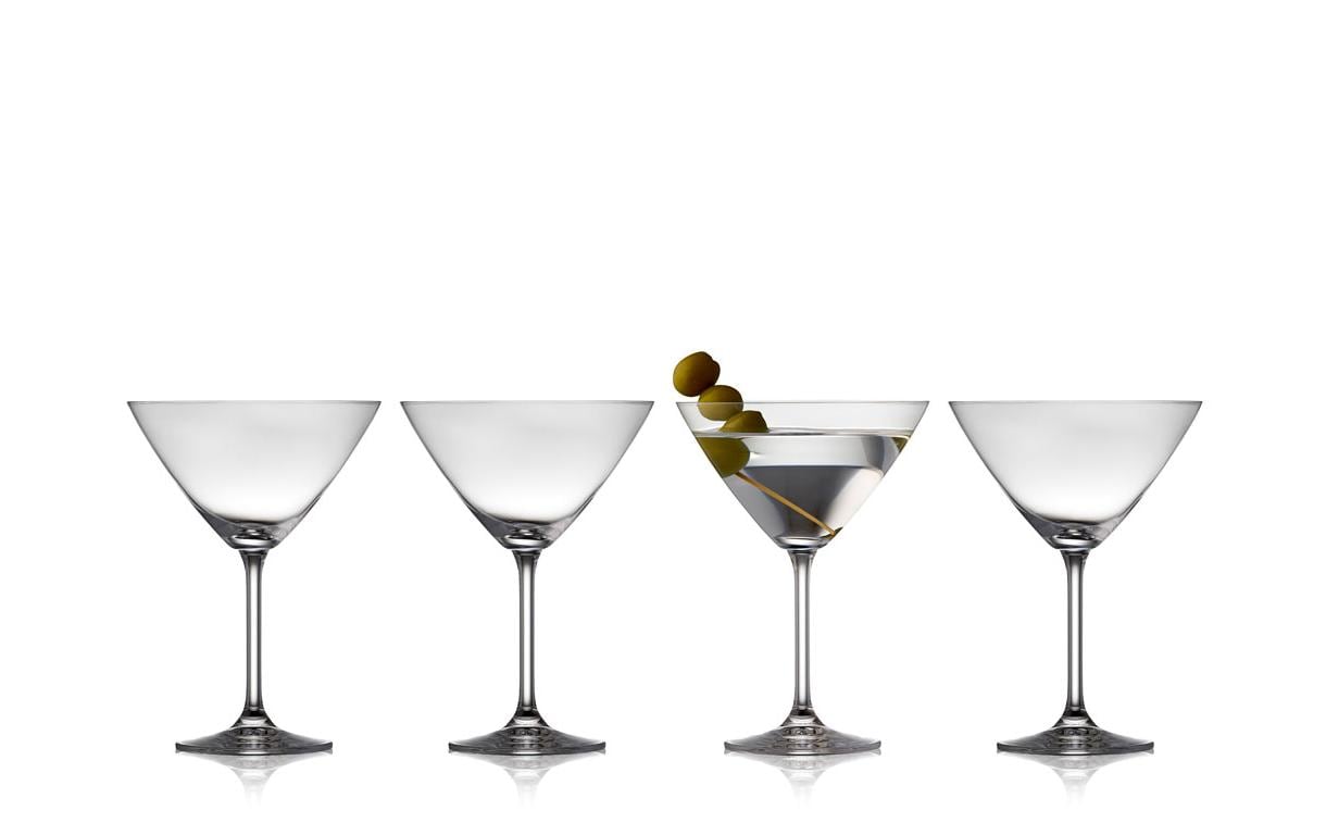 Lyngby Martiniglas Juvel 4 Stück, 28 cl