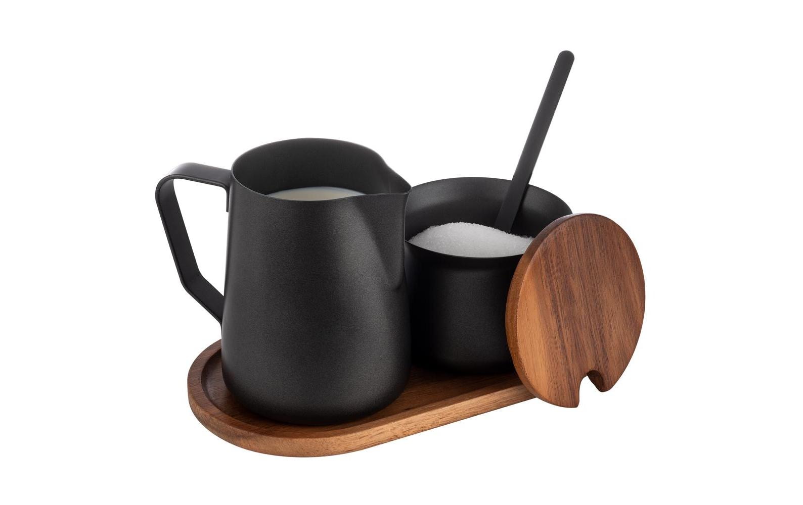 APS Zucker & Milch Set Miluro Braun/Schwarz