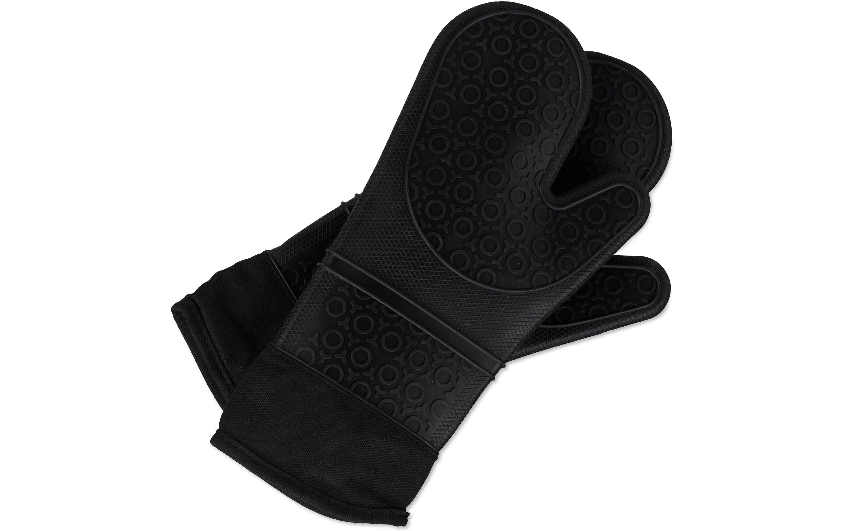 relaxdays Topflappen Schwarz relaxdays Topflappen Schwarz