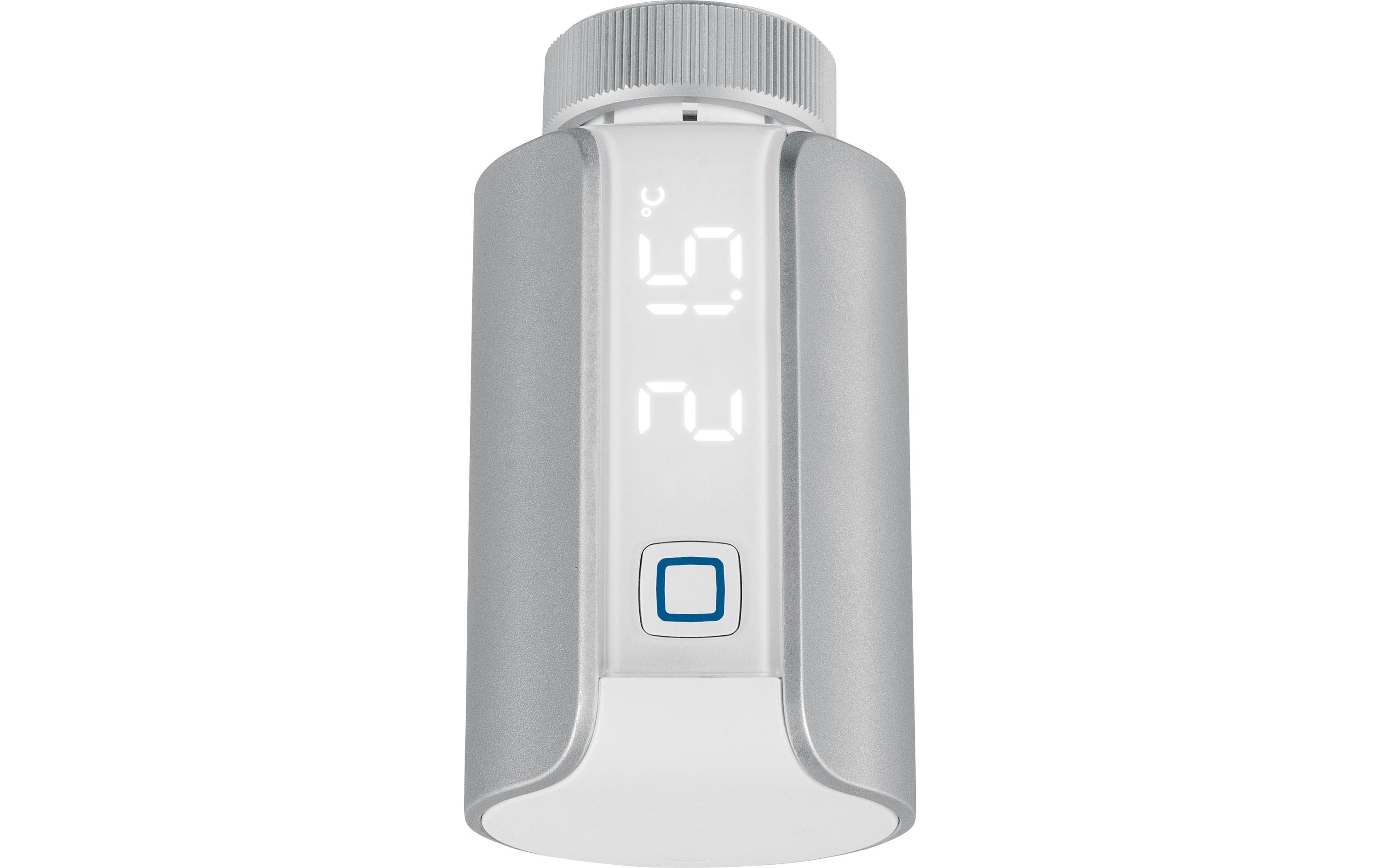 Homematic IP Smart Home Heizkörperthermostat Evo silber Homematic IP Smart Home Heizkörperthermostat Evo silber