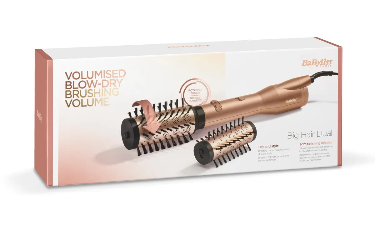Babyliss Warmluftbürste Big Hair Dual AS952CHE Babyliss Warmluftbürste Big Hair Dual AS952CHE