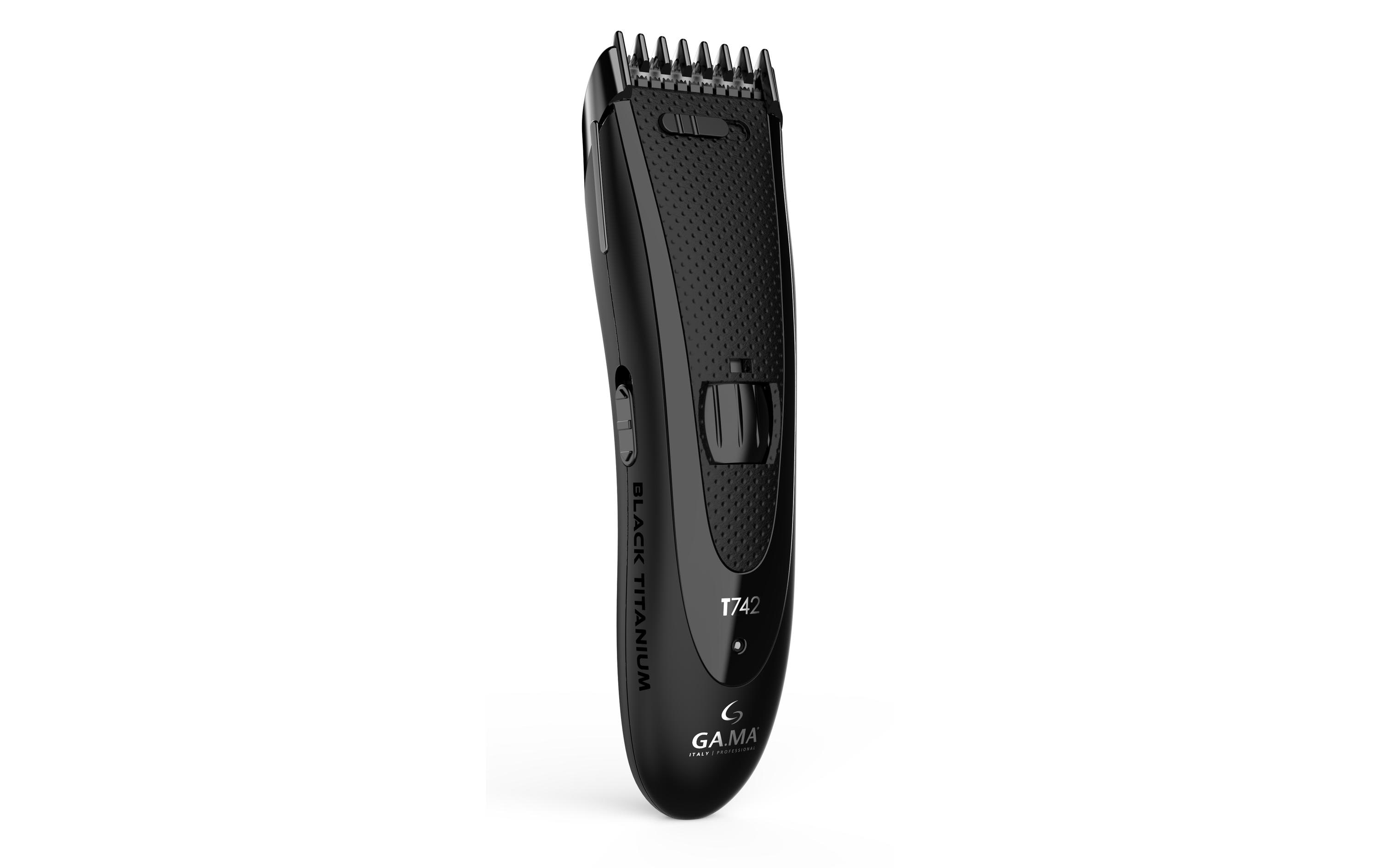 GA.MA Clipper Set Black Titanium T747 Schwarz GA.MA Clipper Set Black Titanium T747 Schwarz