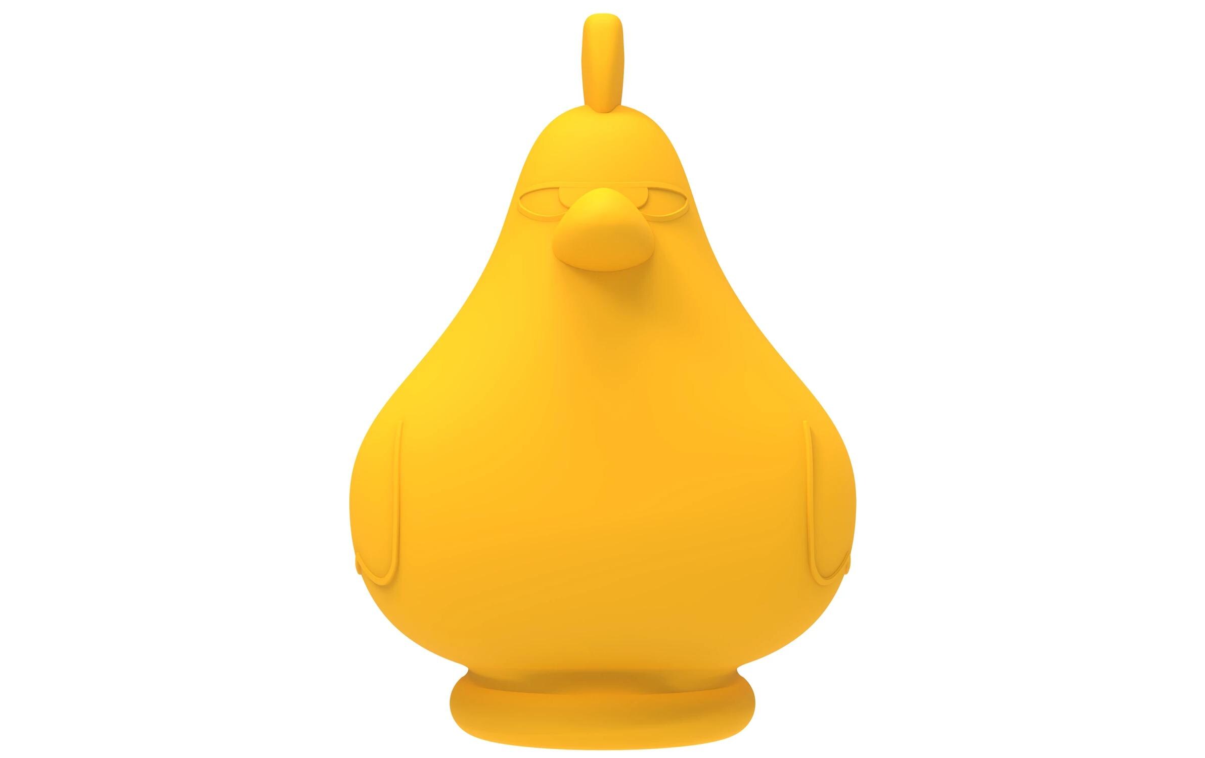 Chefclub Eiertrenner 6.5 x 6.5 x 11.5 cm, Gelb