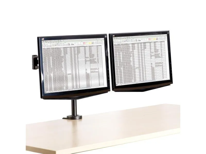 Fellowes Tischhalterung Vista Doppel Monitorarm bis 10 kg