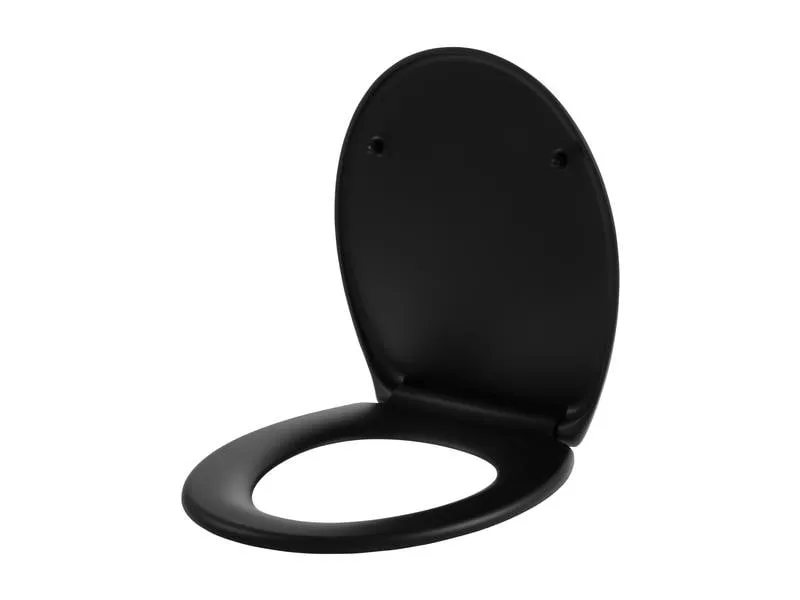 COCON Toilettensitz Duroplast mit Absenkautomatik Schwarz matt COCON Toilettensitz Duroplast mit Absenkautomatik Schwarz matt