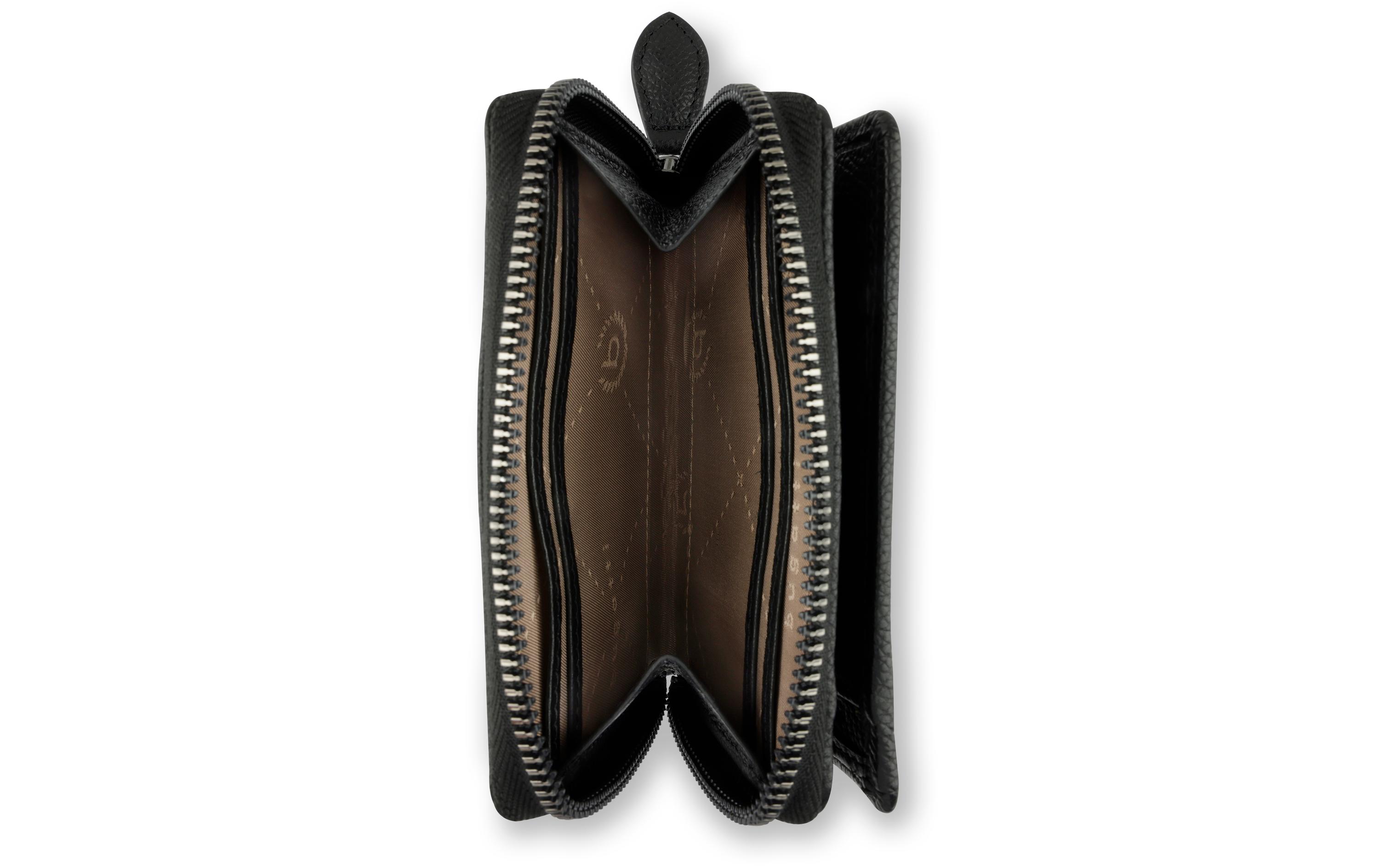 Bugatti Portemonnaie Bella 12 cm, Schwarz