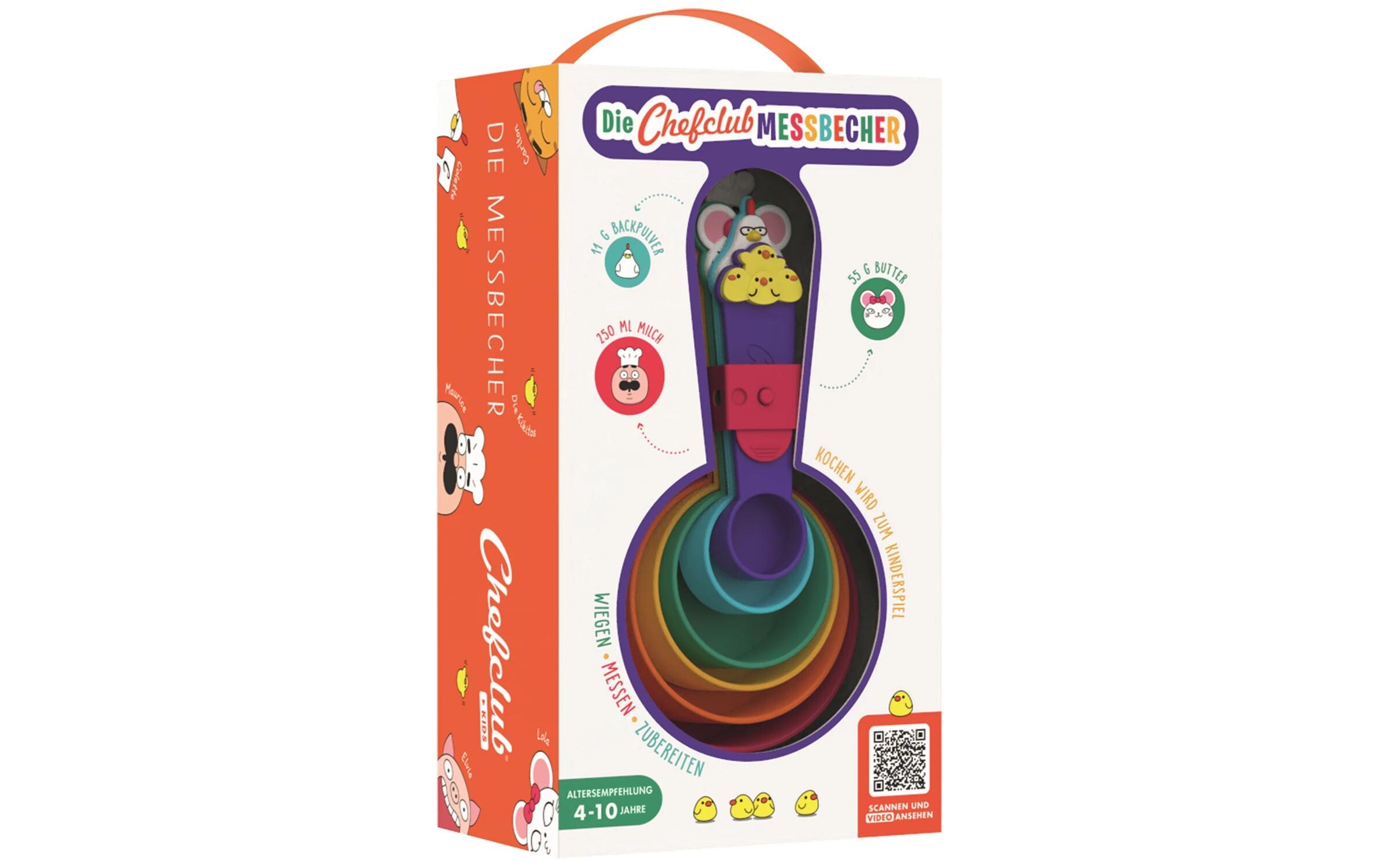 Chefclub Messbecher 6er Set, Mehrfarbig Chefclub Messbecher 6er Set, Mehrfarbig
