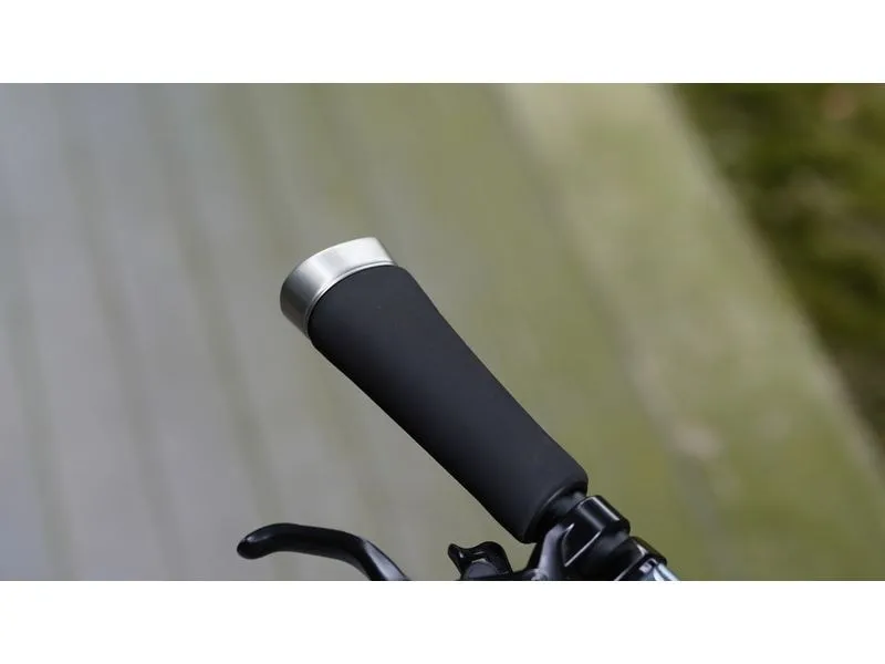Selle Royal Lenkergriff Nivo Gel Gripshift schwarz-silber, 130/90 mm Selle Royal Lenkergriff Nivo Gel Gripshift schwarz-silber, 130/90 mm