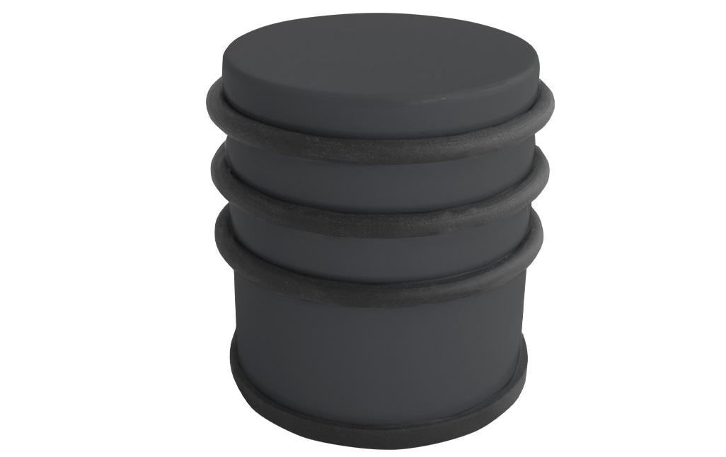 HSI Hermann Schwerter Iserlohn Türsicherung Puck hoch, Edelstahl, Ø 68 mm, Anthrazit HSI Hermann Schwerter Iserlohn Türsicherung Puck hoch, Edelstahl, Ø 68 mm, Anthrazit