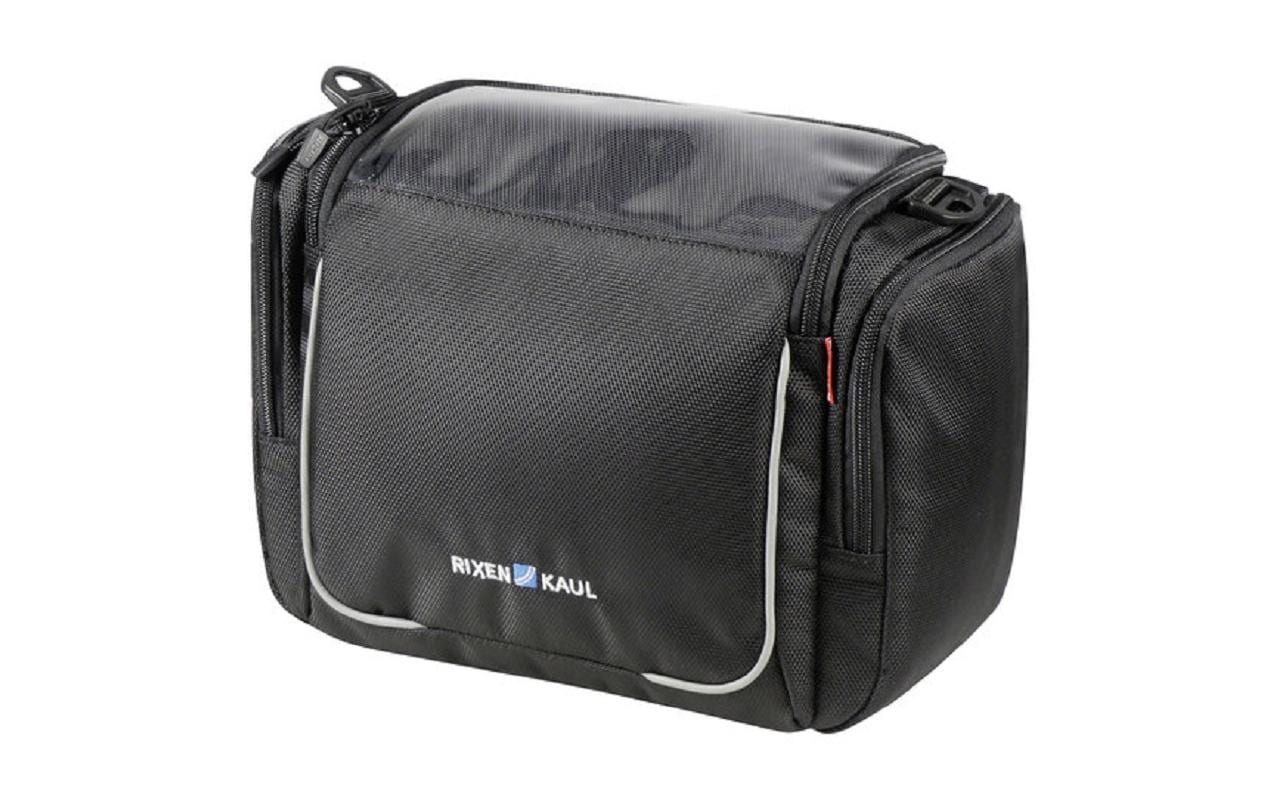 Klick-Fix Lenkertasche Aventour Sport mit Adapterplatte, Schwarz