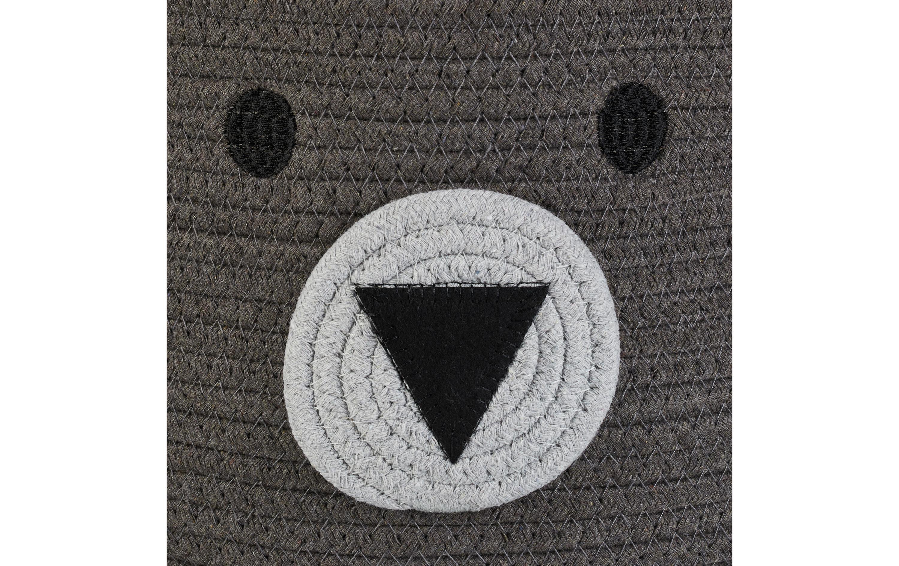 relaxdays Spielzeugkorb Bär