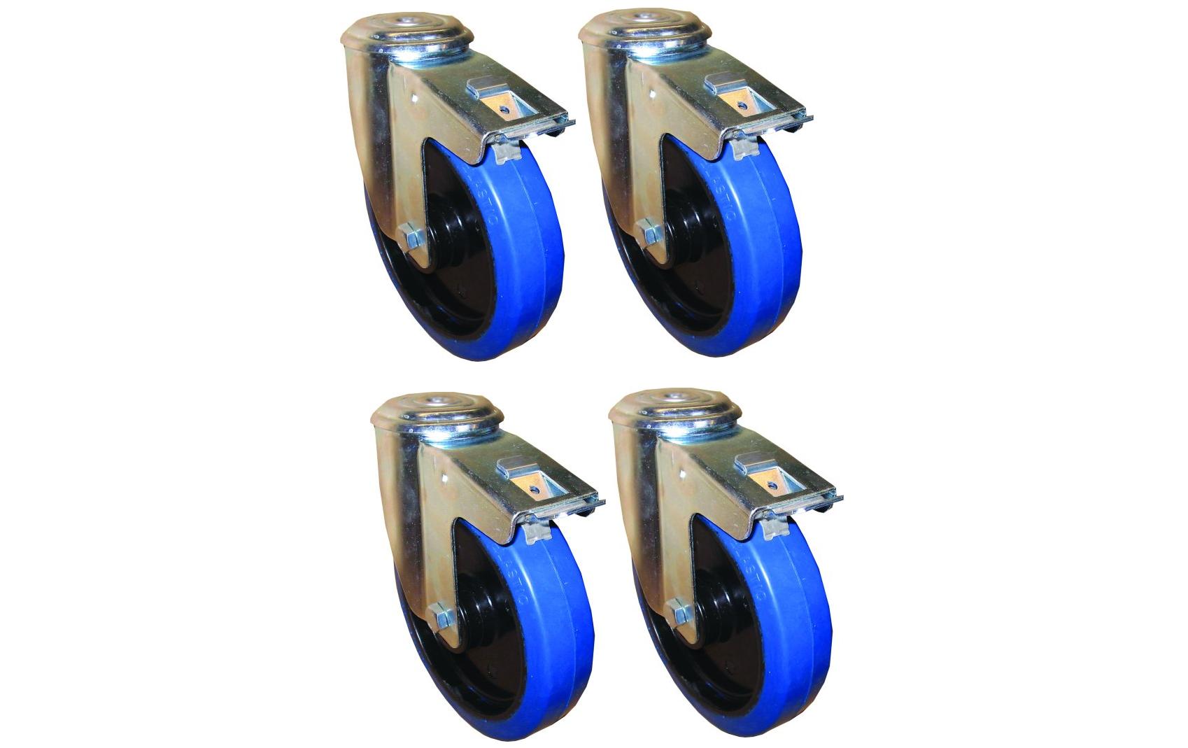 ALUTEC Rädersatz zu Riffelblechboxen ALUTEC Rädersatz zu Riffelblechboxen