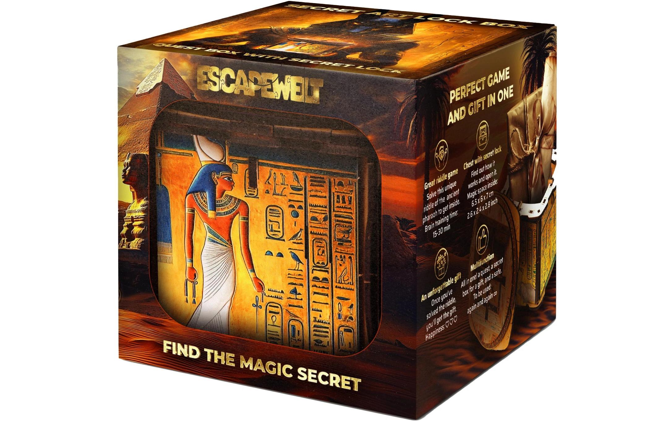 Escape Welt Rätselspiel Art Secret Box «The Lock»