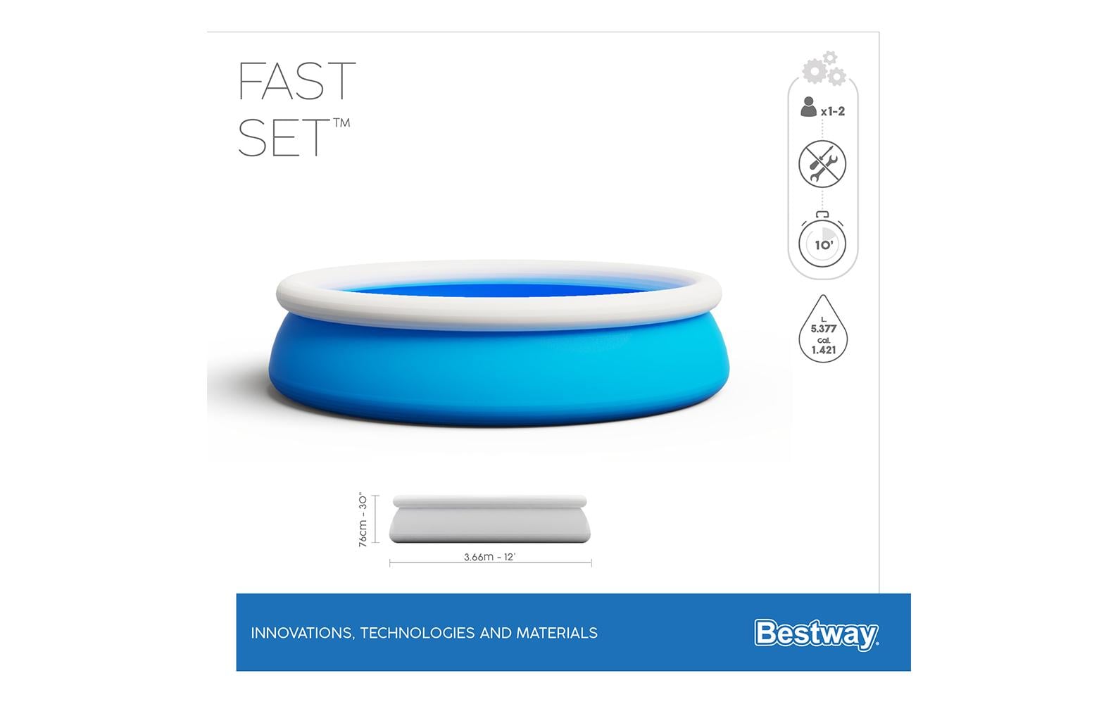 Bestway Pool Fast Set 305 x 76 cm