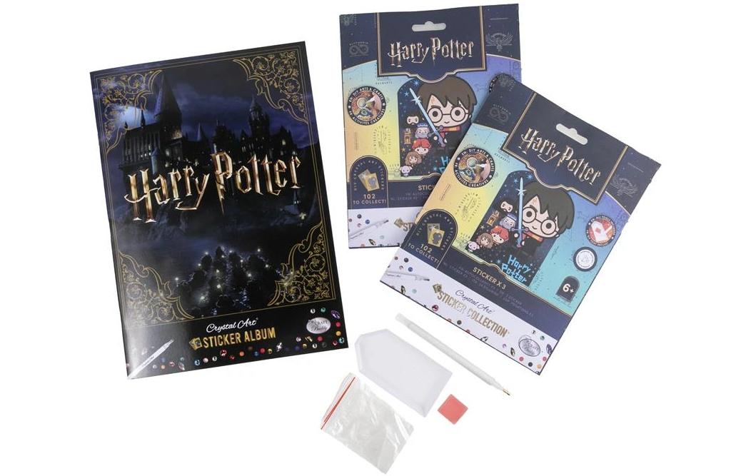 CRAFT Buddy Bastelset Harry Potter Crystal Art Sticker Album Starter CRAFT Buddy Bastelset Harry Potter Crystal Art Sticker Album Starter