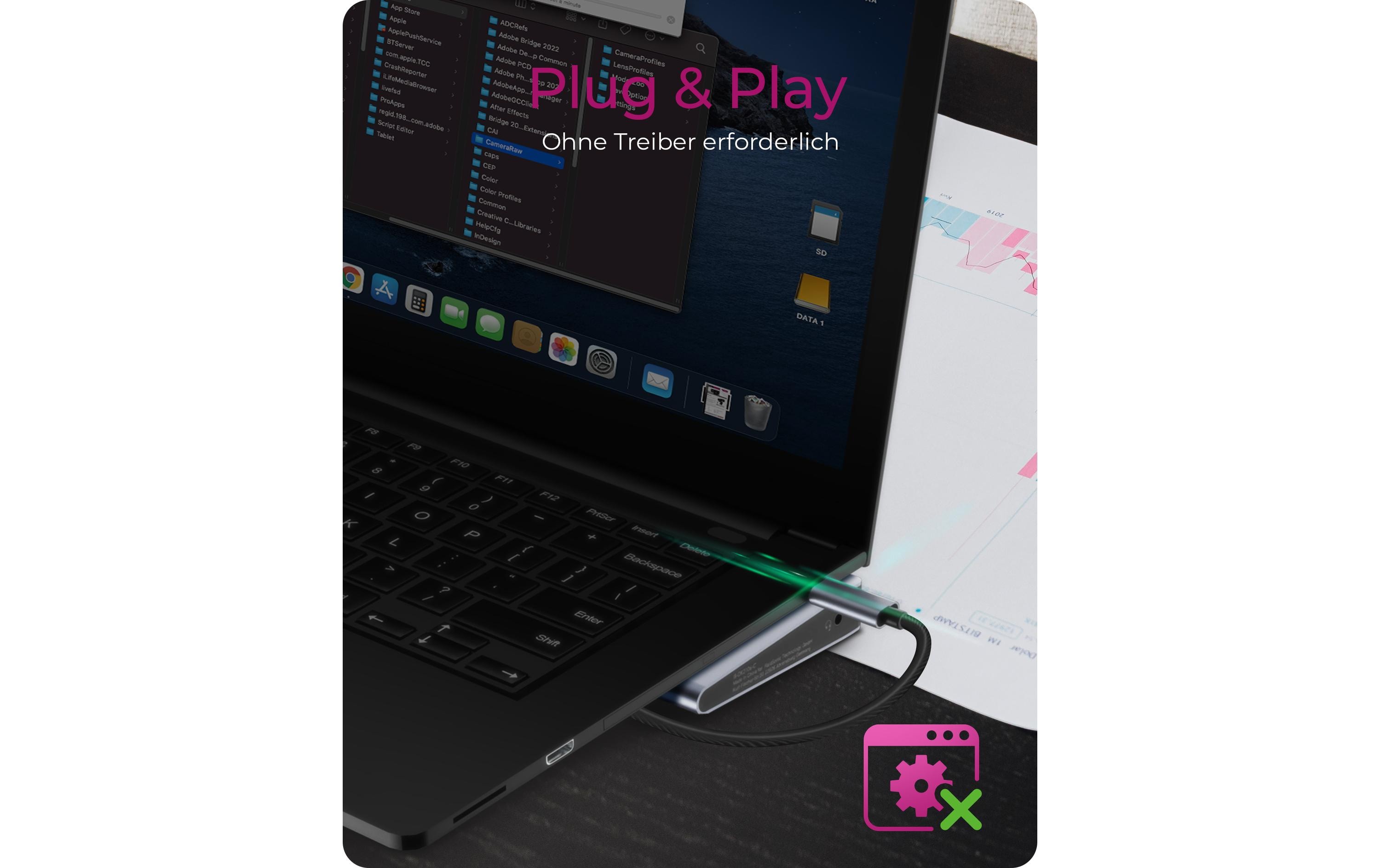 ICY BOX Dockingstation IB-DK2106a-CPD