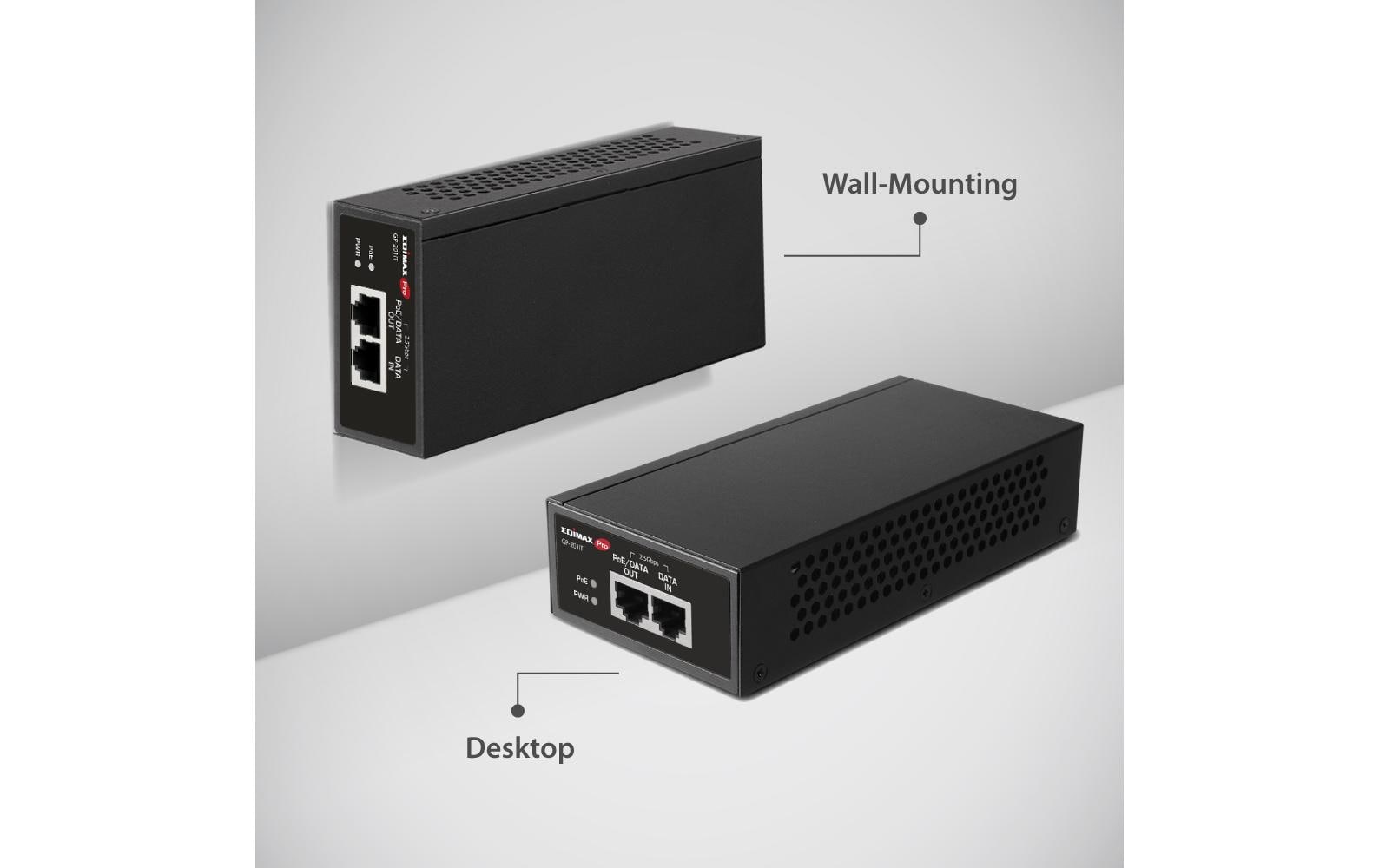 Edimax Pro PoE+ Injector GP-201IT 30 Watt Edimax Pro PoE+ Injector GP-201IT 30 Watt