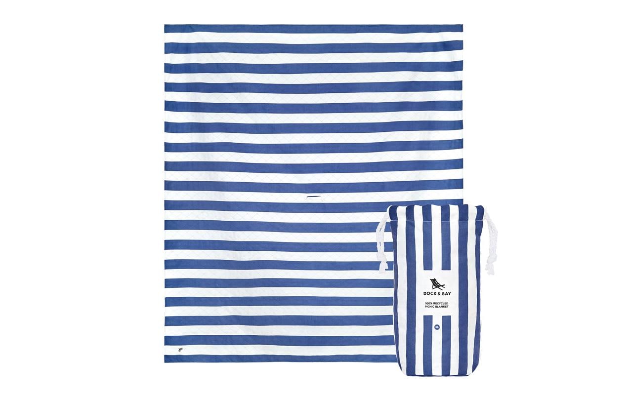 Dock & Bay Picknickdecke Whitsunday Blue 170 x 240 cm