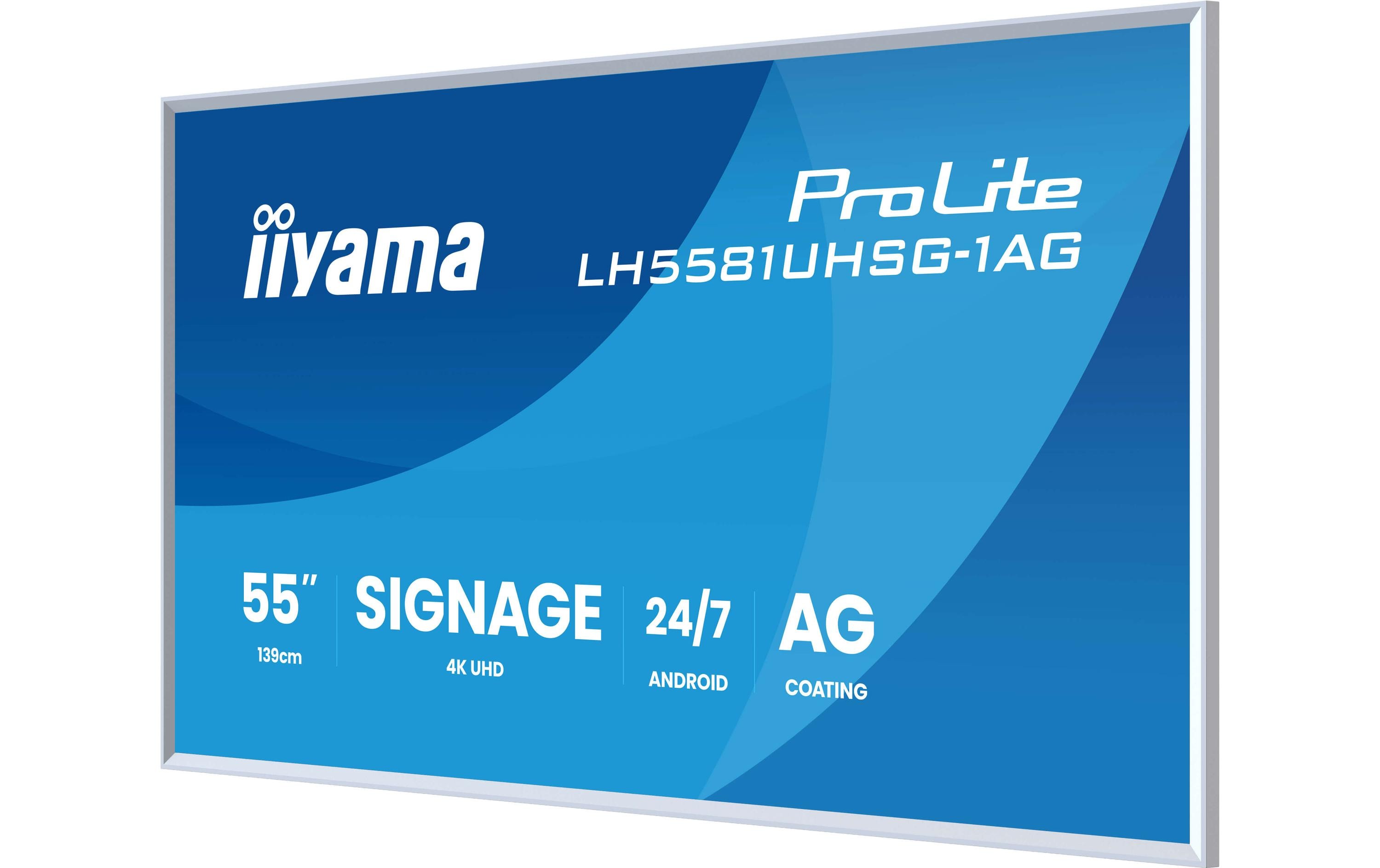 iiyama Public Display ProLite LH5581UHSG-1AG 64.5