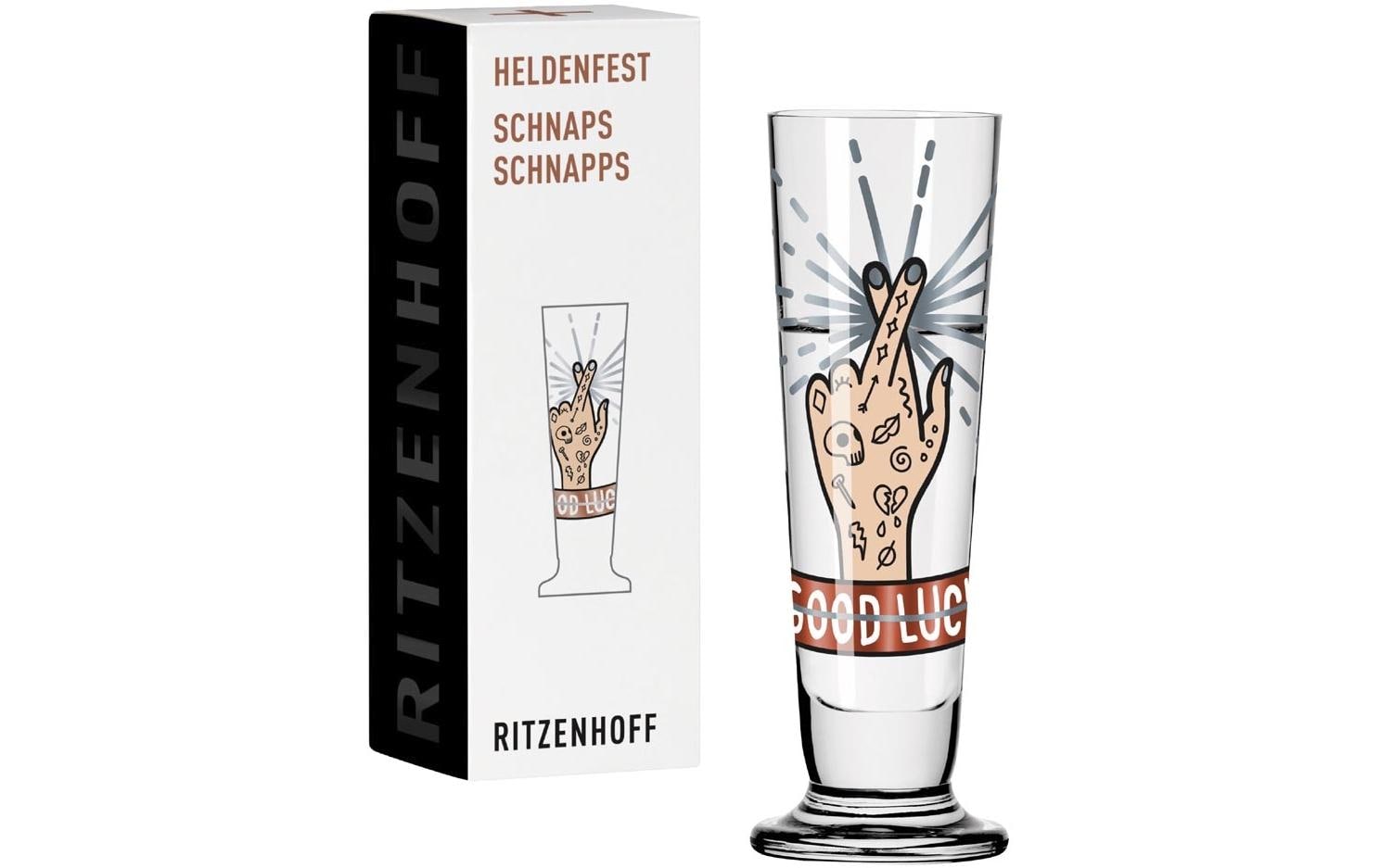 Ritzenhoff Schnapsglas Heldenfest No. 3 - Pietro Chiera 52 ml