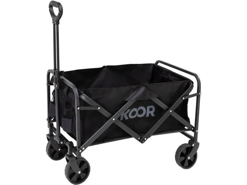 KOOR Leiterwagen Tralle, Schwarz