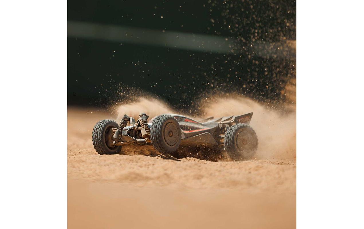 Arrma Buggy TYPHON GROM 223S BLX, Silber RTR, 1:8