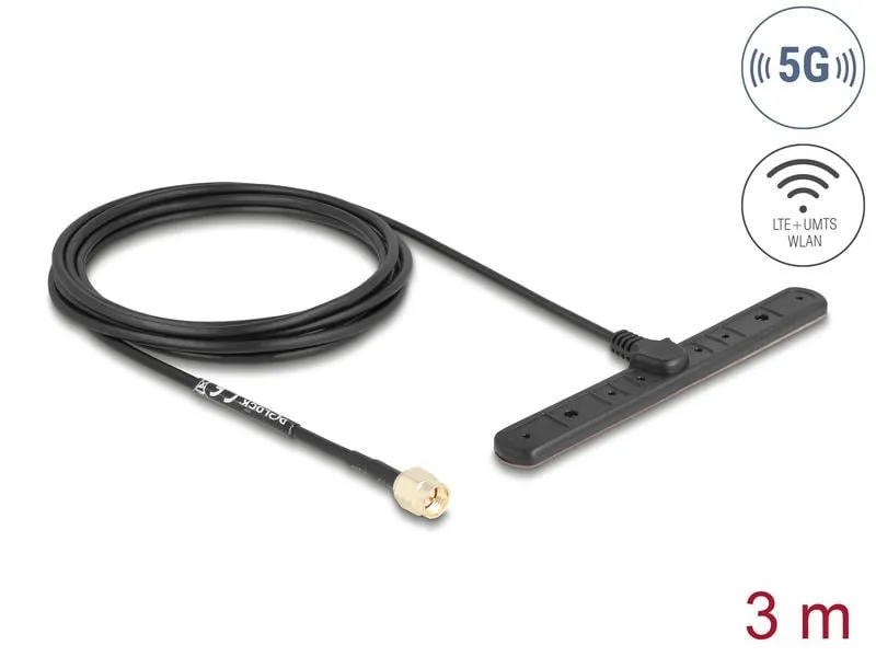 Delock Antenne SMA 3 dBi Rundstrahl