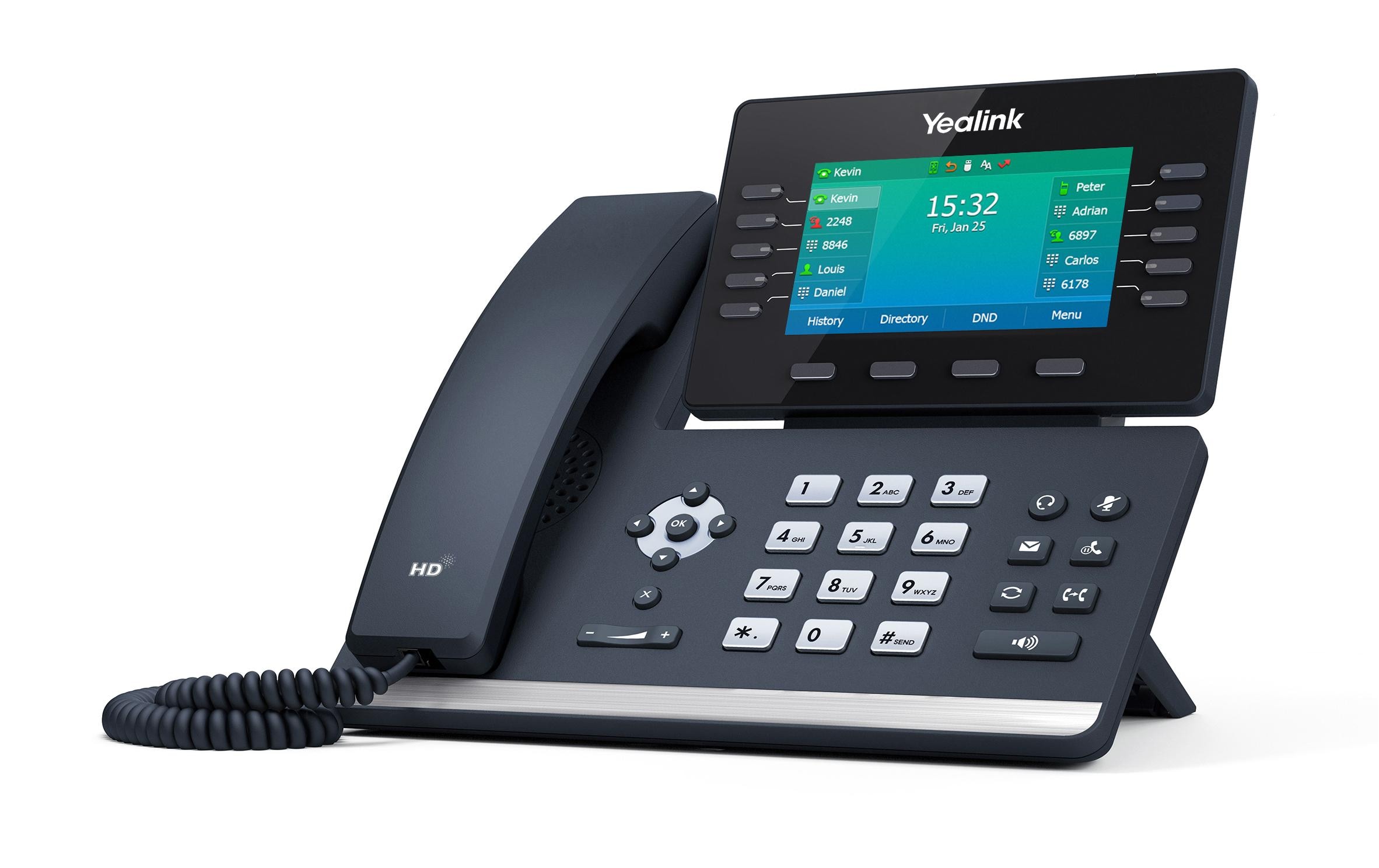 Yealink Tischtelefon SIP-T54W Grau Yealink Tischtelefon SIP-T54W Grau