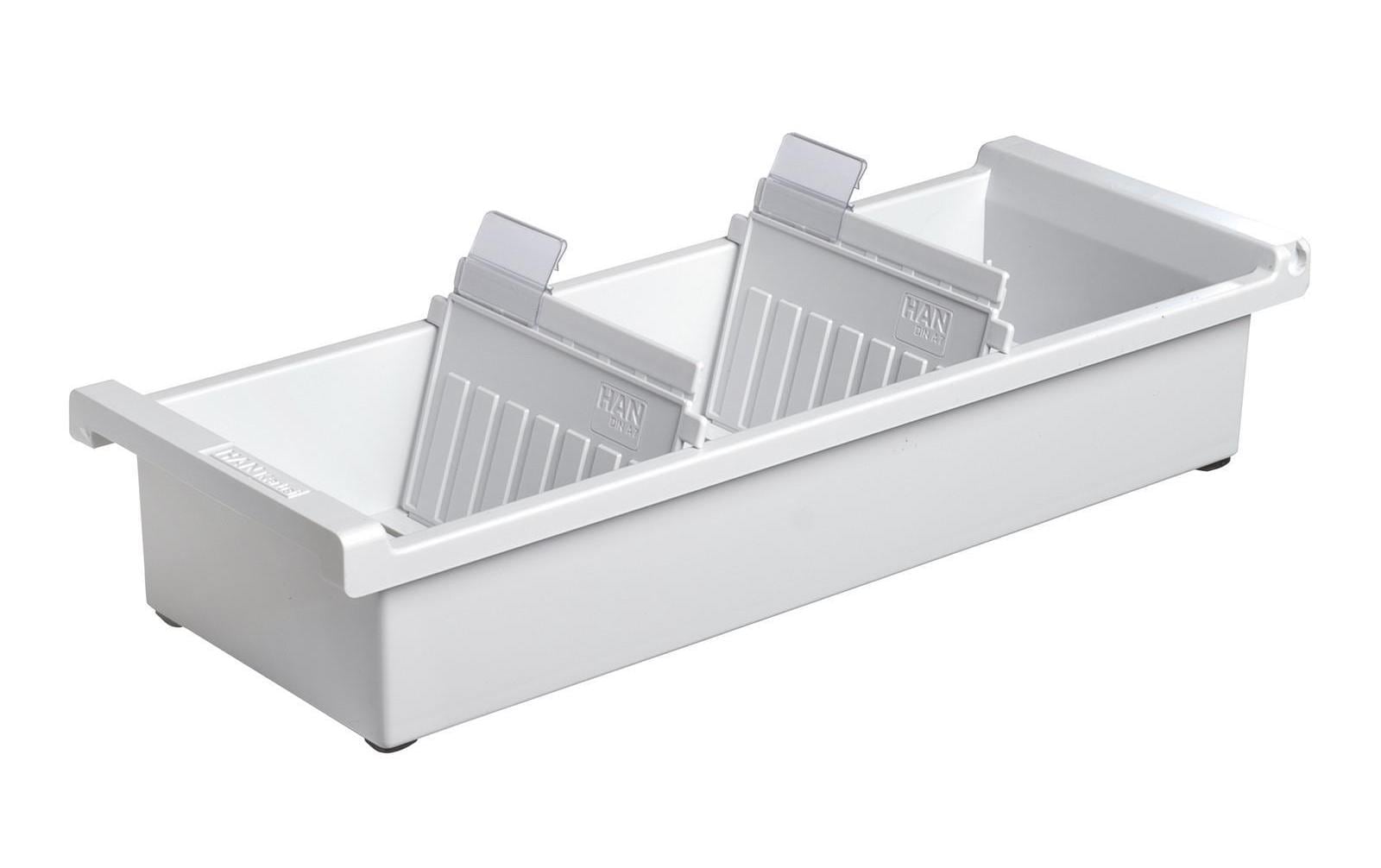 HAN Karteibox A7 Quer, 1300 Karten, Grau HAN Karteibox A7 Quer, 1300 Karten, Grau