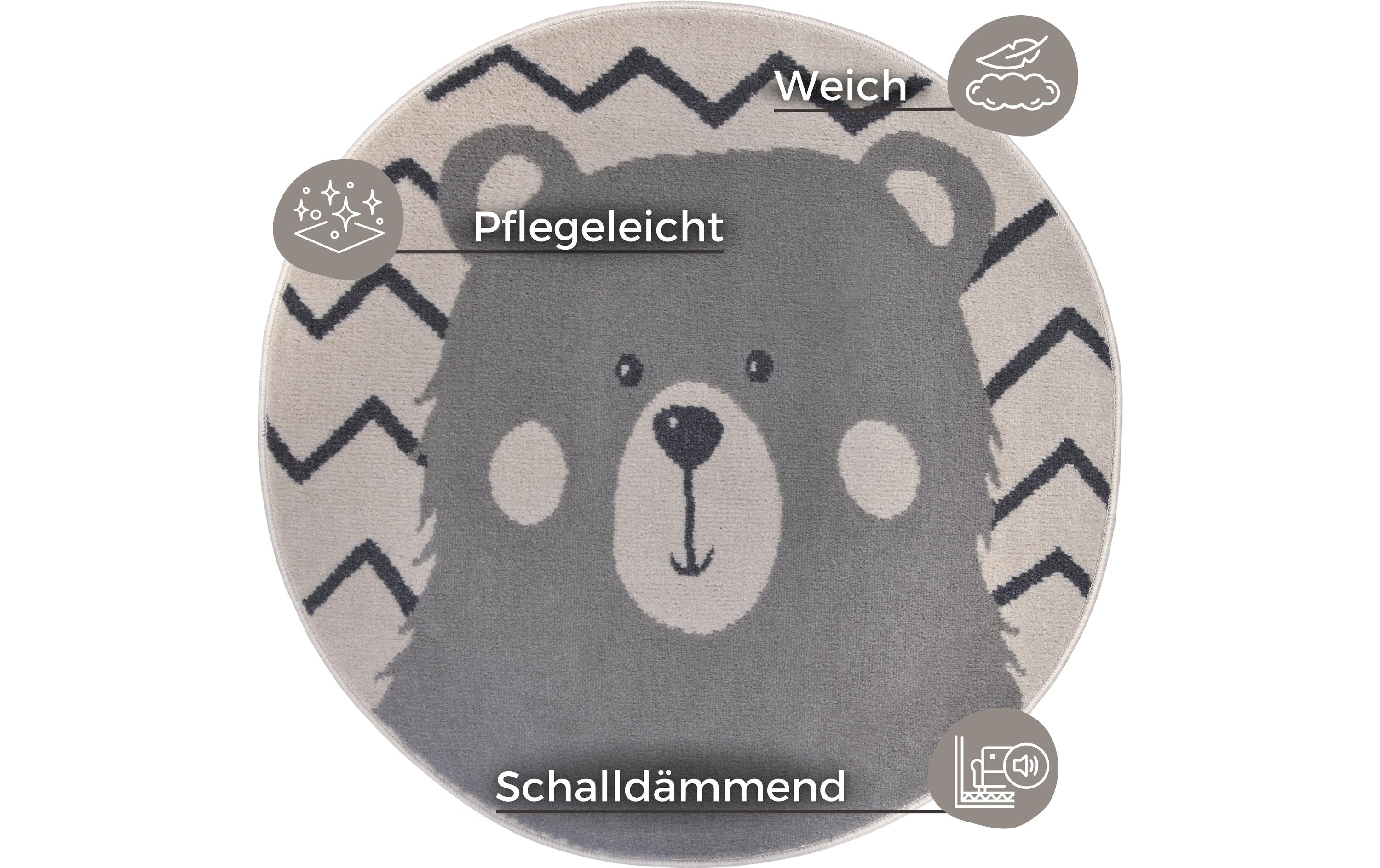 Hanse Home Dekoteppich Bear Ø 140 cm