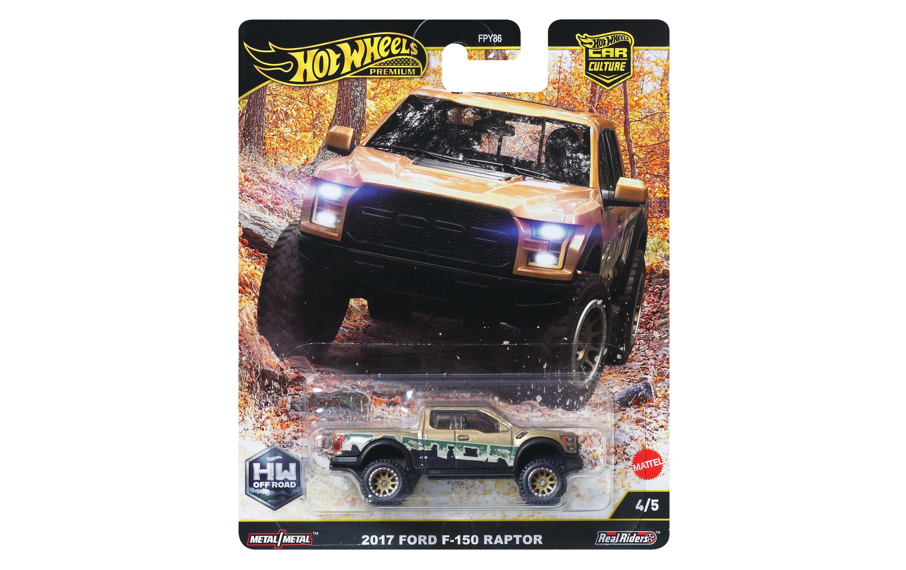 Hot Wheels 17 Ford F150 Raptor