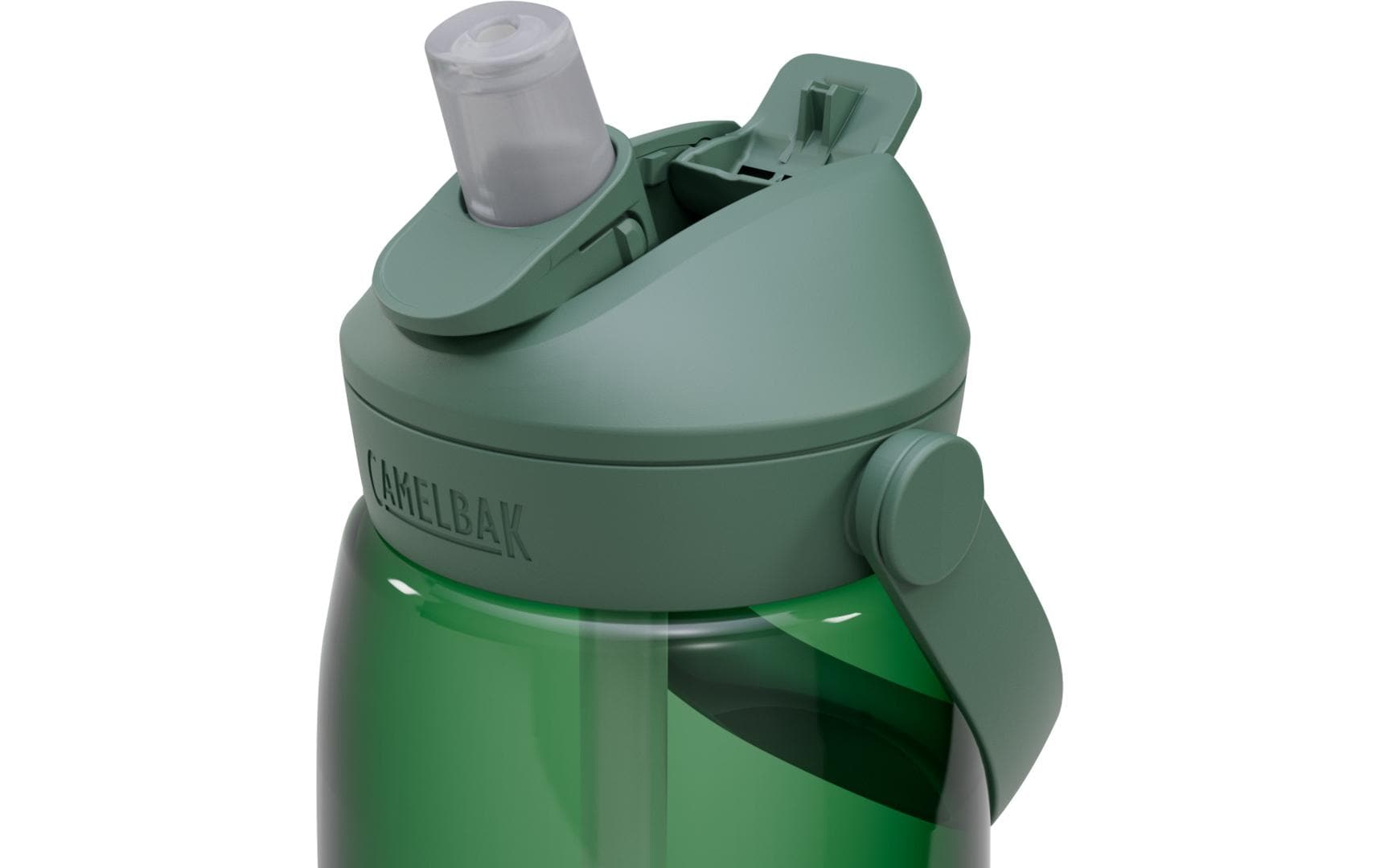 CamelBak Trinkflasche Thrive Flip Straw 1000 ml, Forest Green