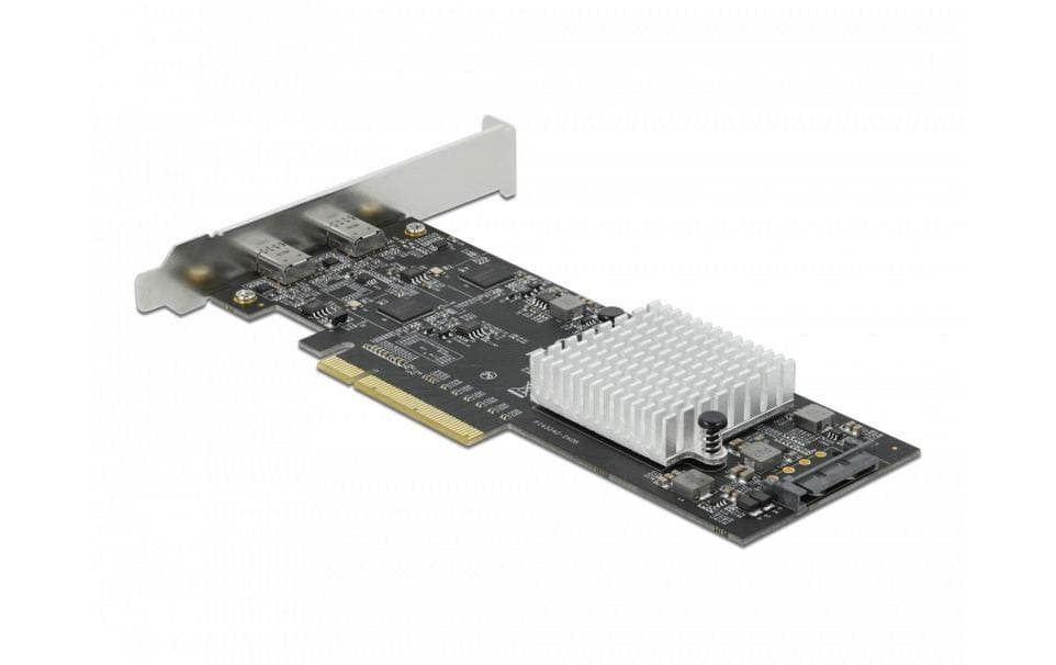 Delock PCI-Express-Karte USB 3.2 Gen2x2 - 2x USB-C