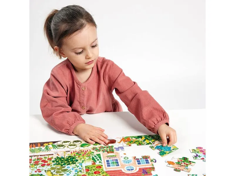 Banana Panda Puzzle + Garten Garten Puzzle Pappe 40 Teile