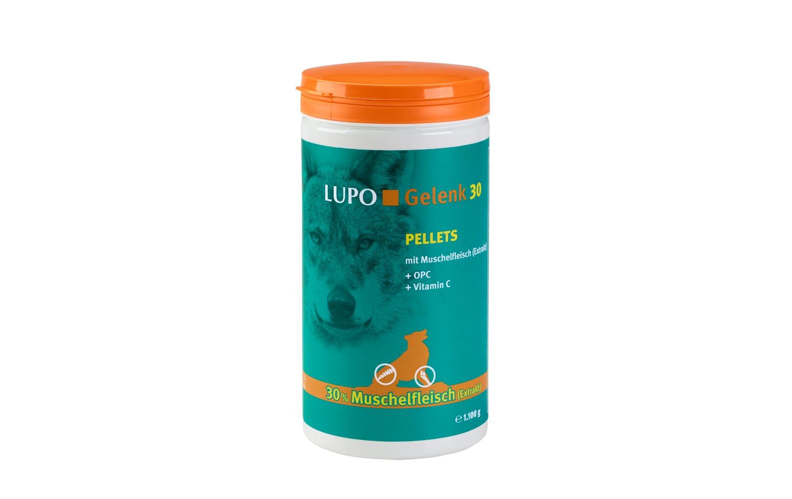 Luposan Hunde-Nahrungsergänzung Gelenk 30 Pellets, 1100 g Luposan Hunde-Nahrungsergänzung Gelenk 30 Pellets, 1100 g