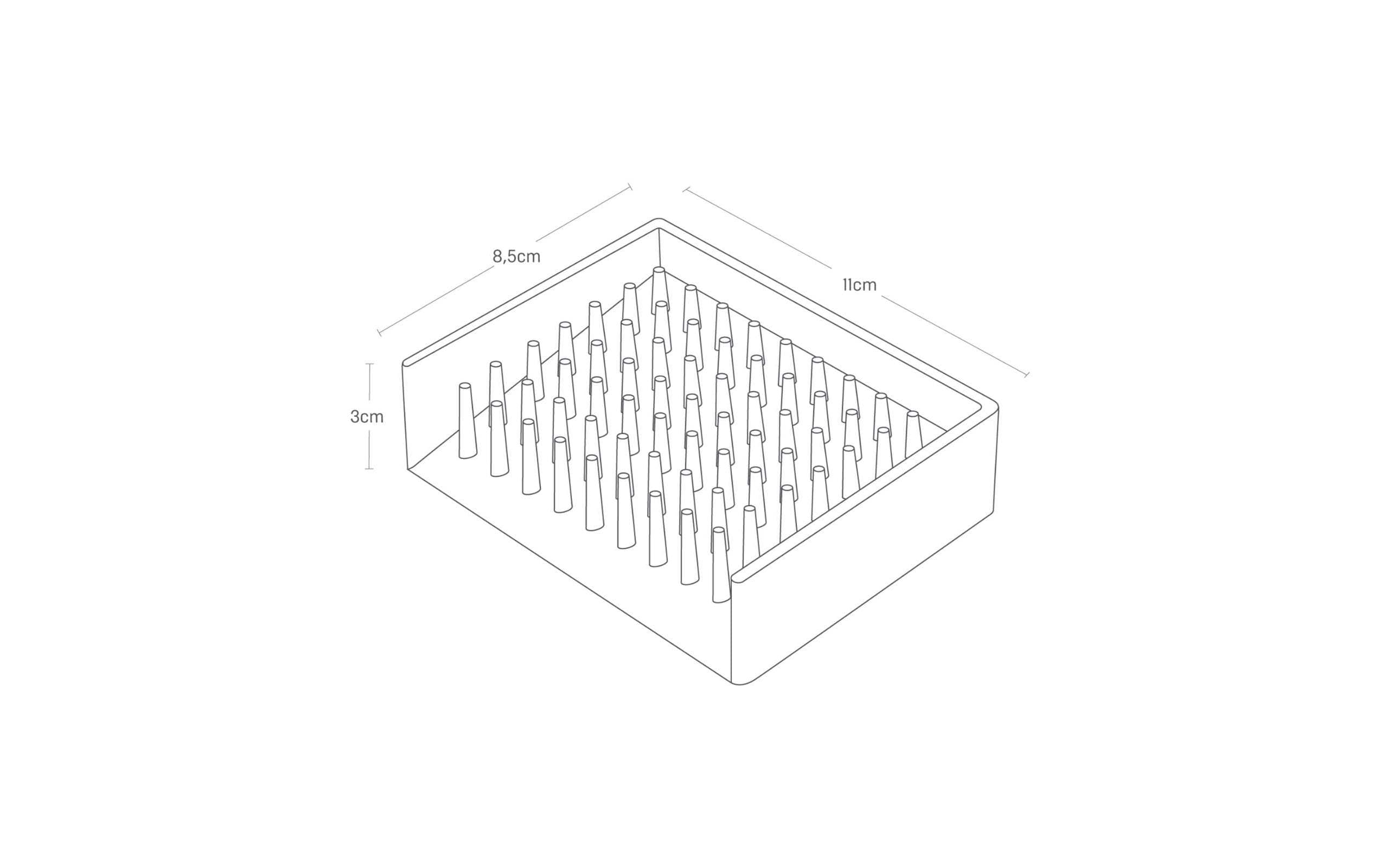 Yamazaki Seifenschale Float Weiss