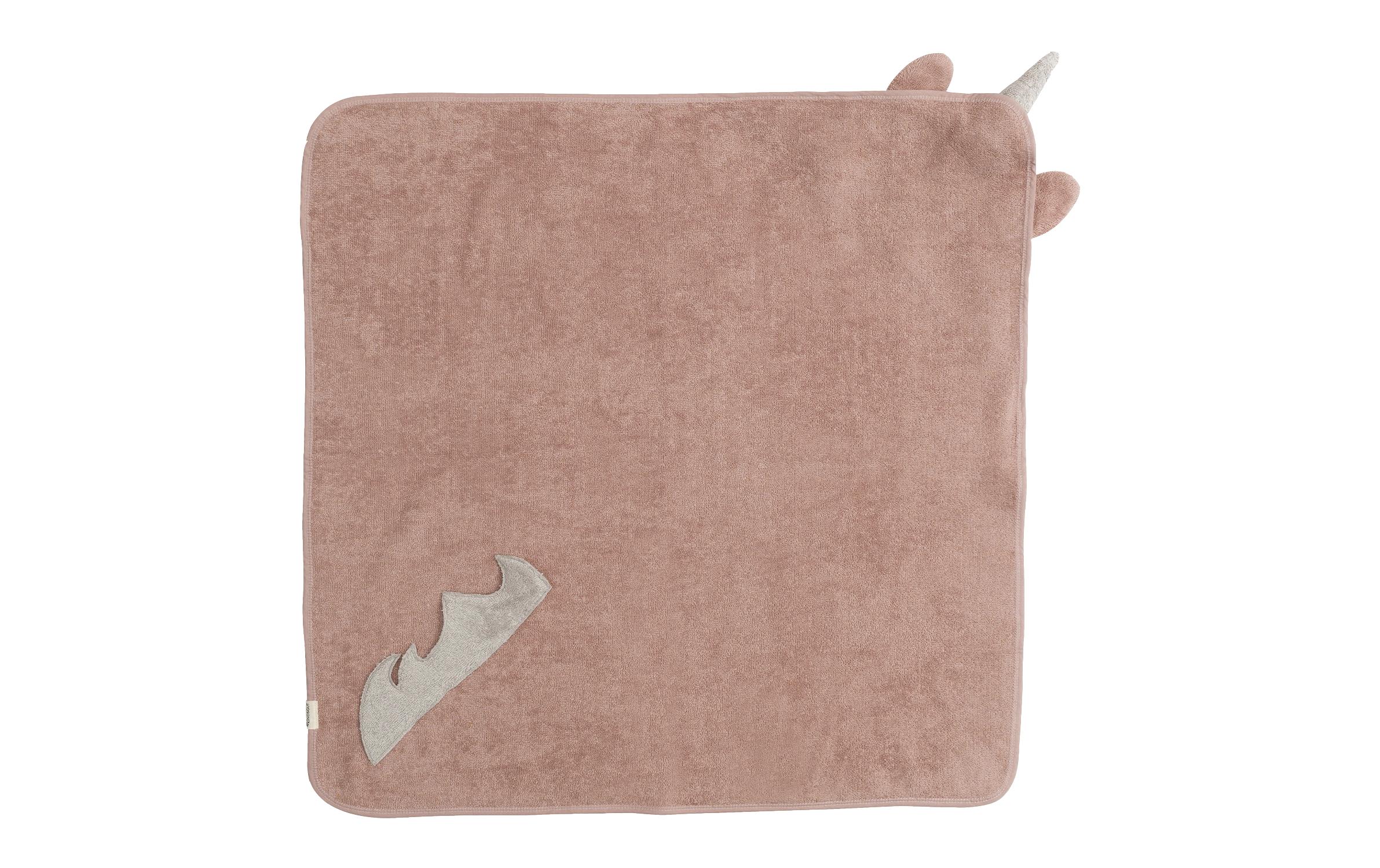 Kindsgut Kapuzenhandtuch Einhorn 75 x 75 cm