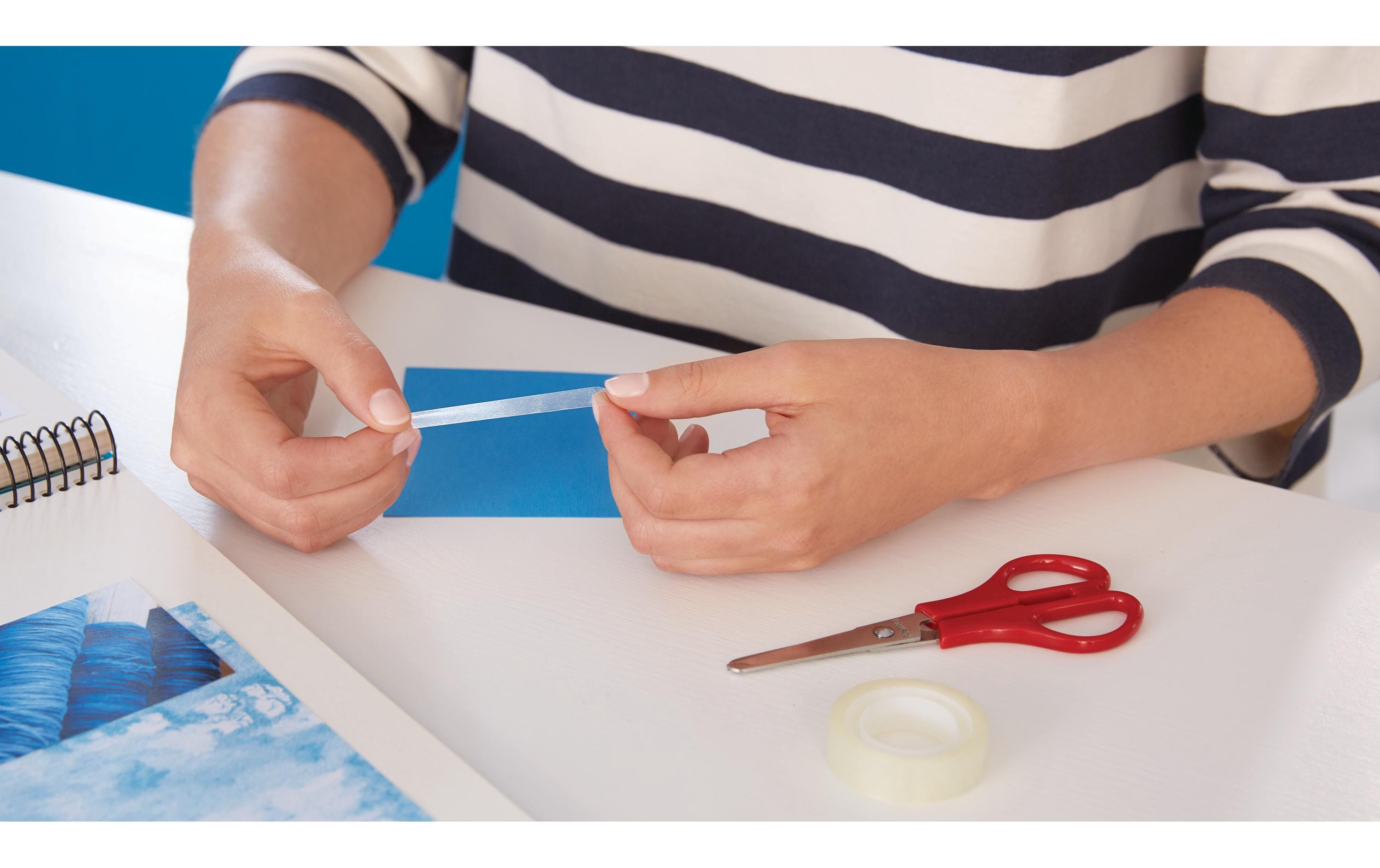 tesa Doppelseitiges Klebeband Film 12 mm x 7.5 m