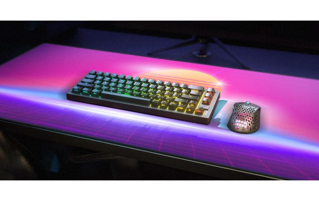 Cherry Gaming-Mausmatte XTRFY GP5 Retrowave XL Cherry Gaming-Mausmatte XTRFY GP5 Retrowave XL
