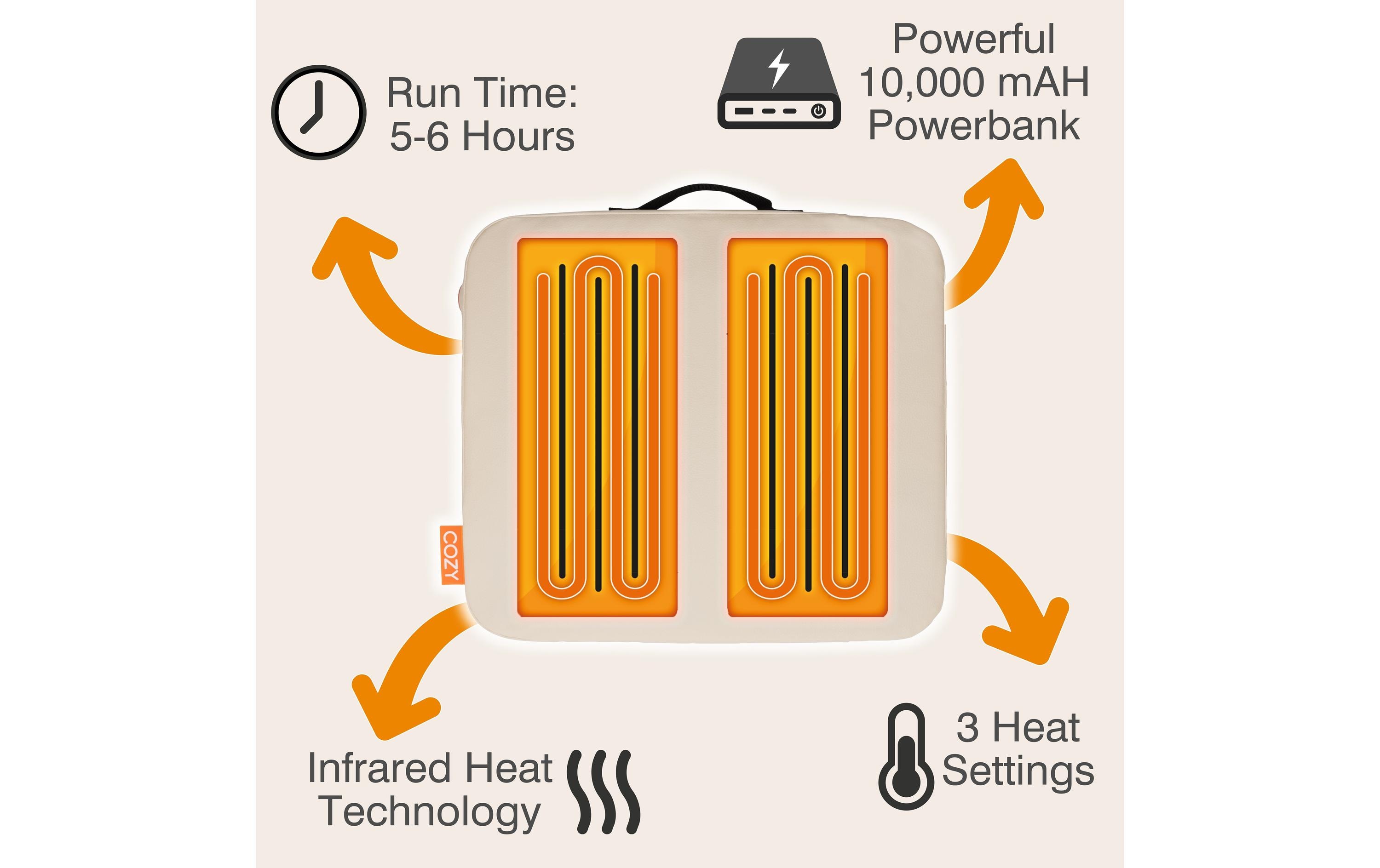 Bodi-Tek Heizkissen Cozy JORD