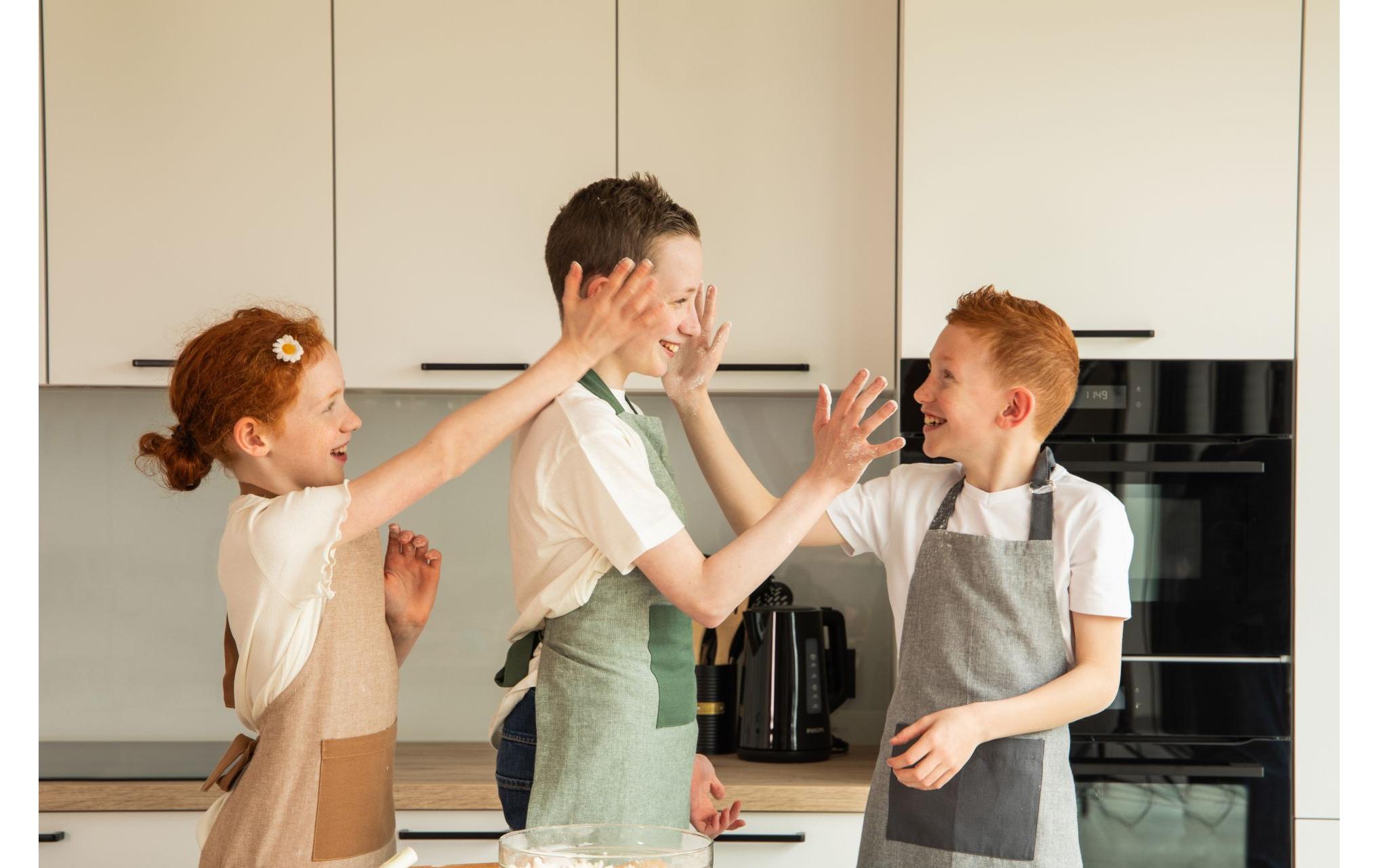 Tiseco Kochschürze 52 x 63 cm, Grün