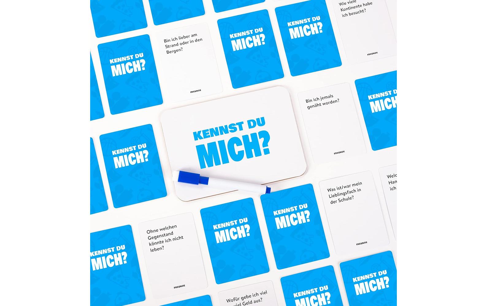 THE WORLD GAME Kartenspiel Kennst Du mich – Freunde -DE-